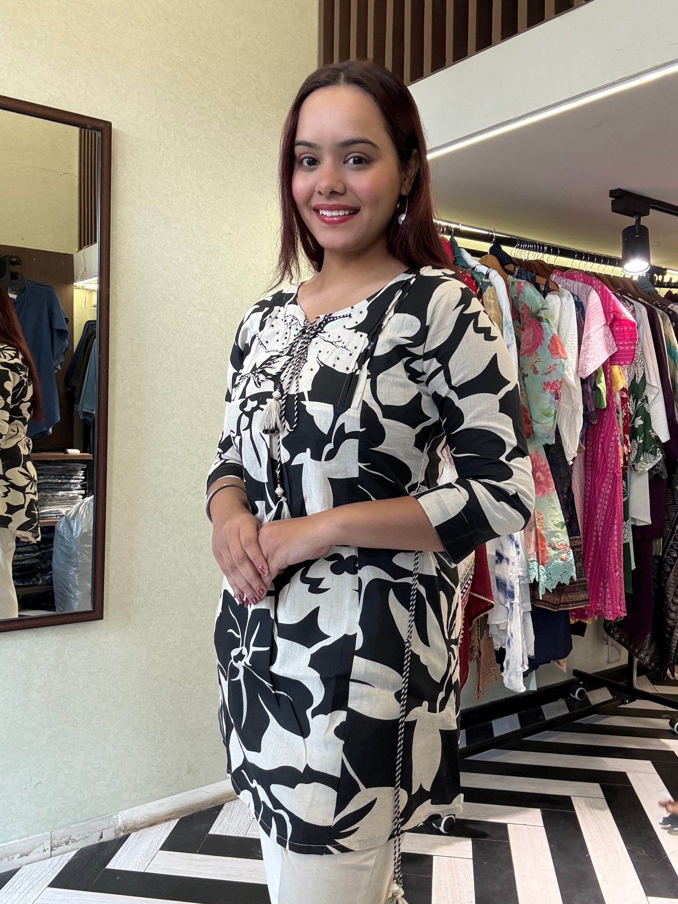 Image of Pure Mull Cotton  2 Piece coord set