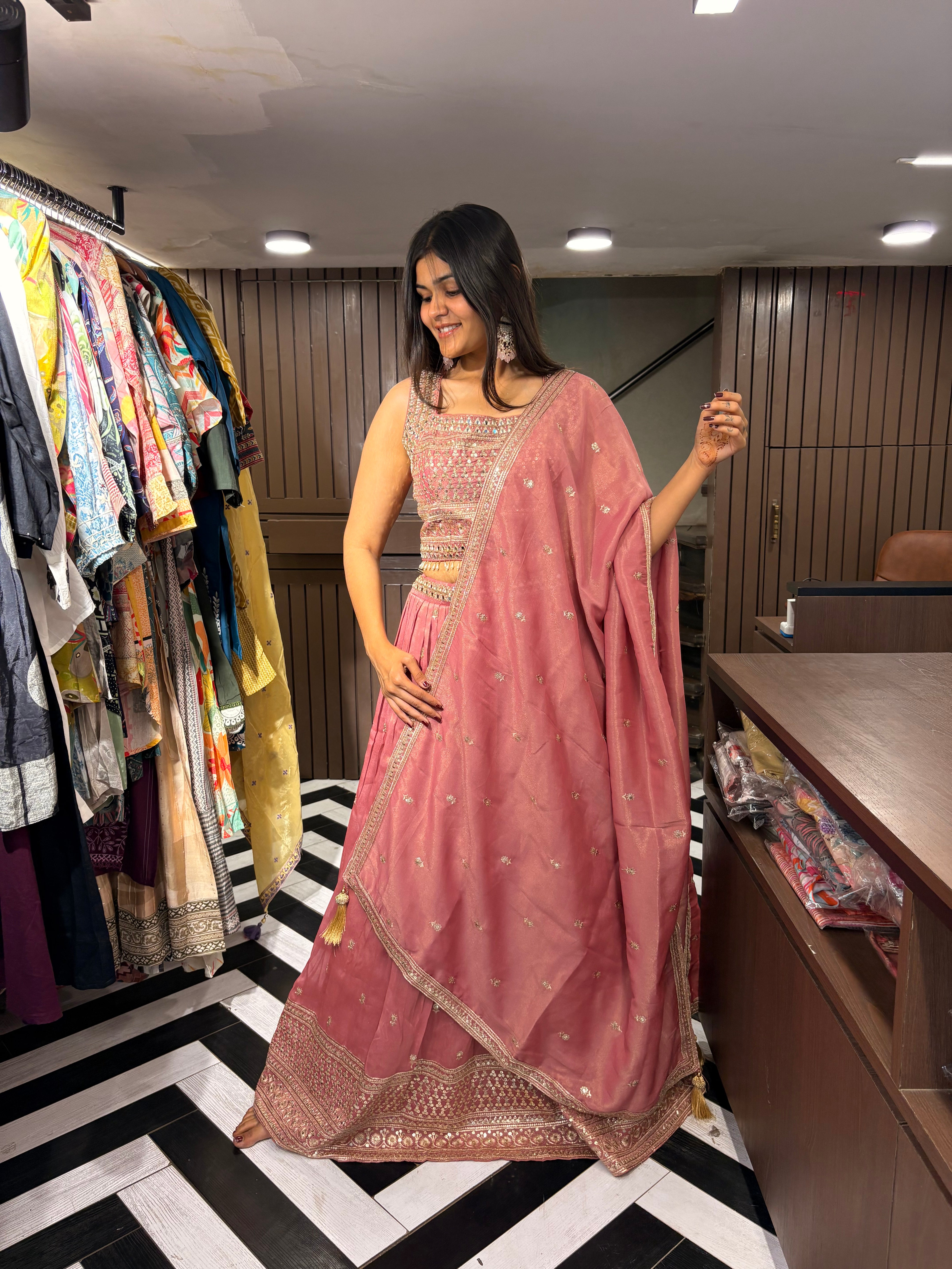 Image of Pure Shimmer 3 Piece Indo western