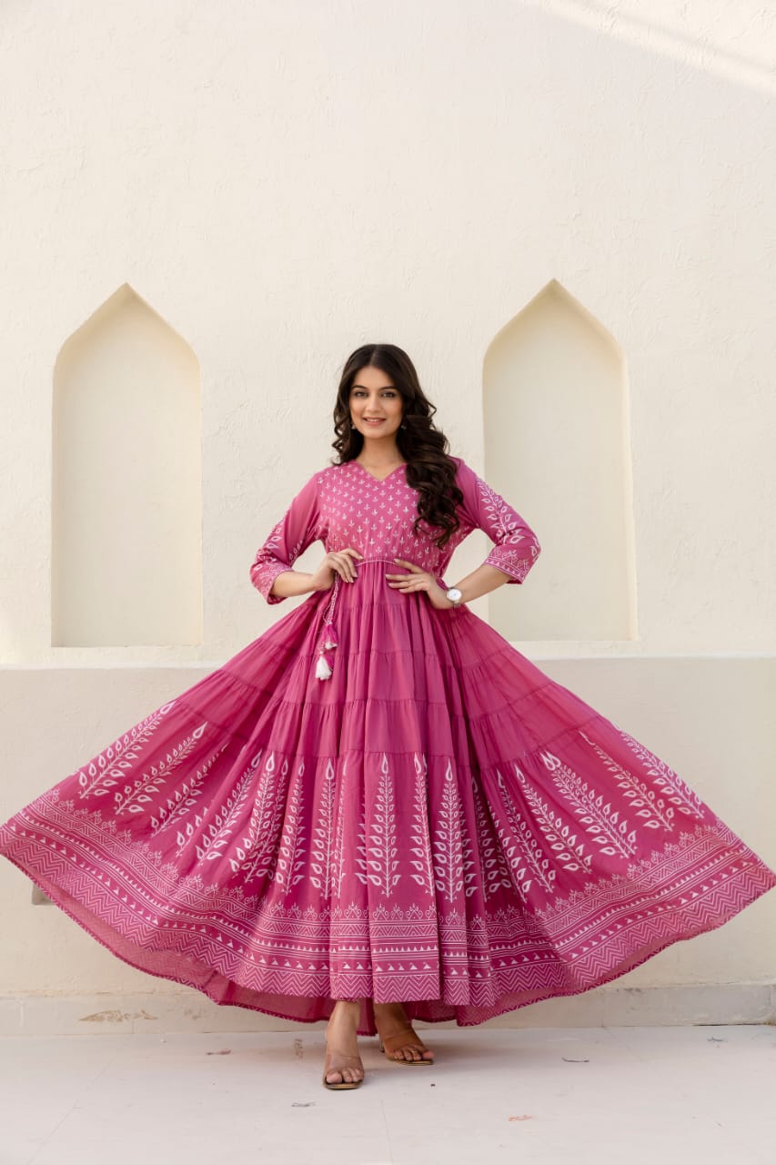 Image of Pure Cotton 1 Piece Dress