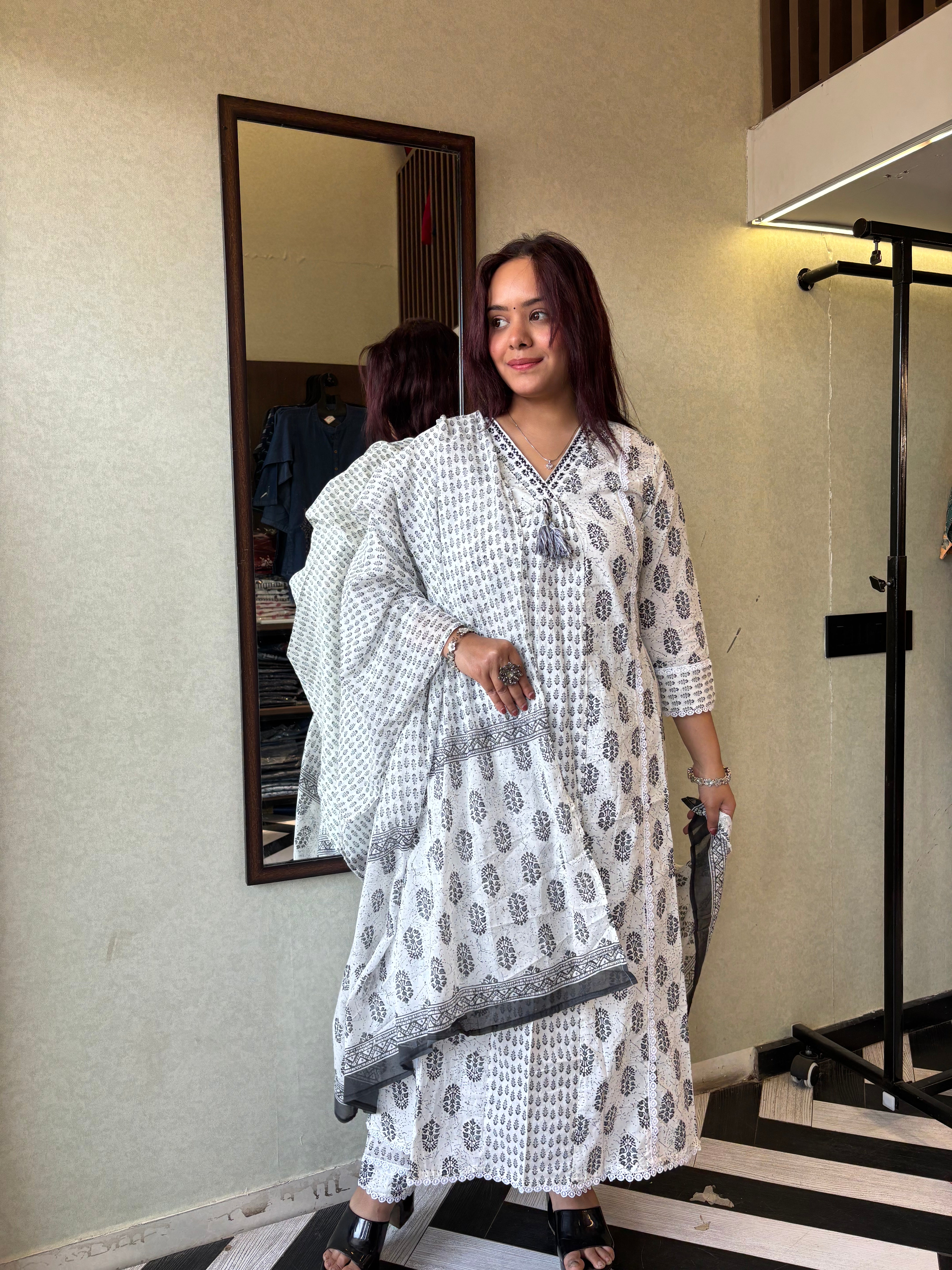 Image of Pure Mull Cotton 3 Piece Cotton Set