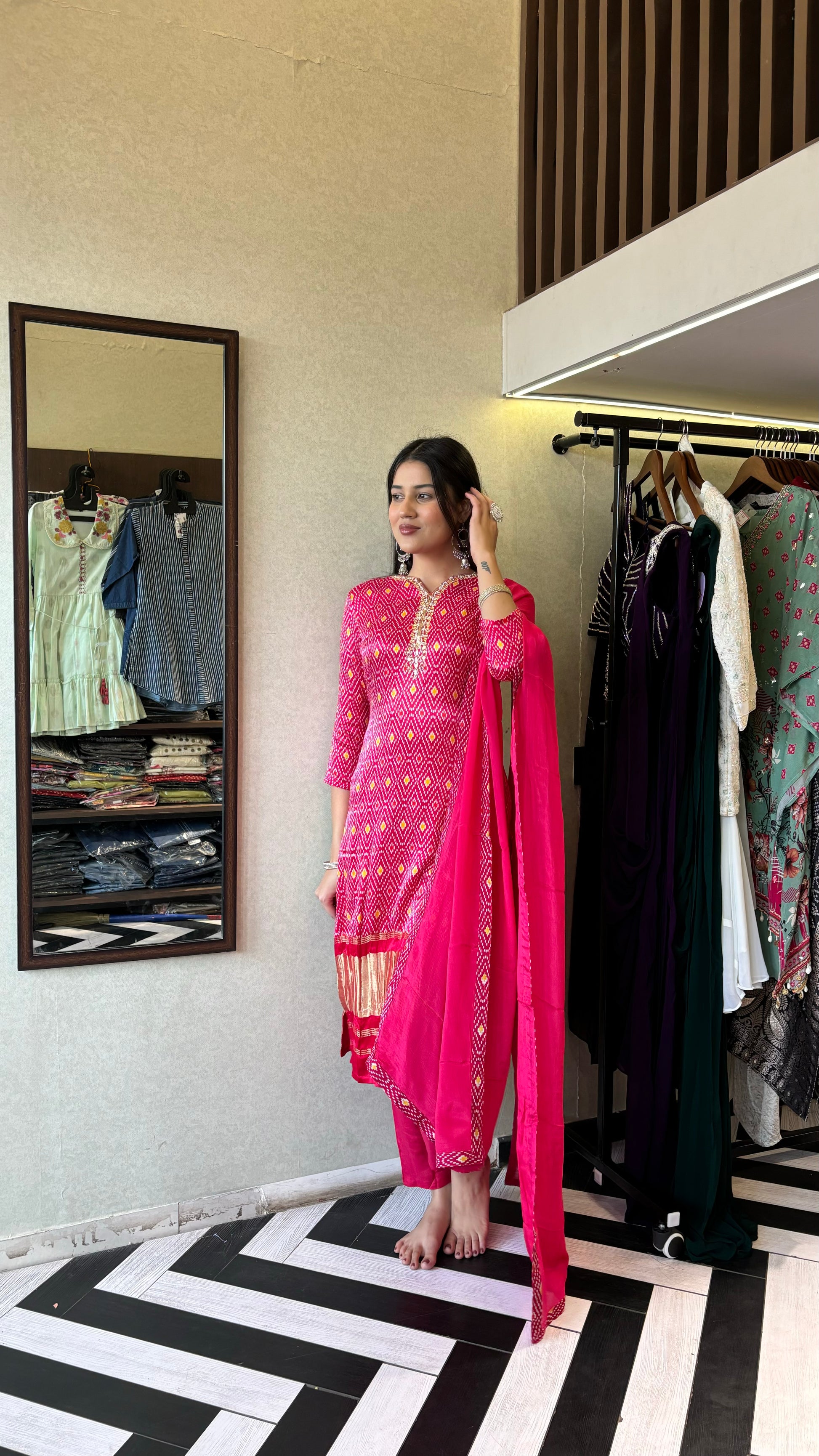 Pure Gaji Silk 3 Piece Set