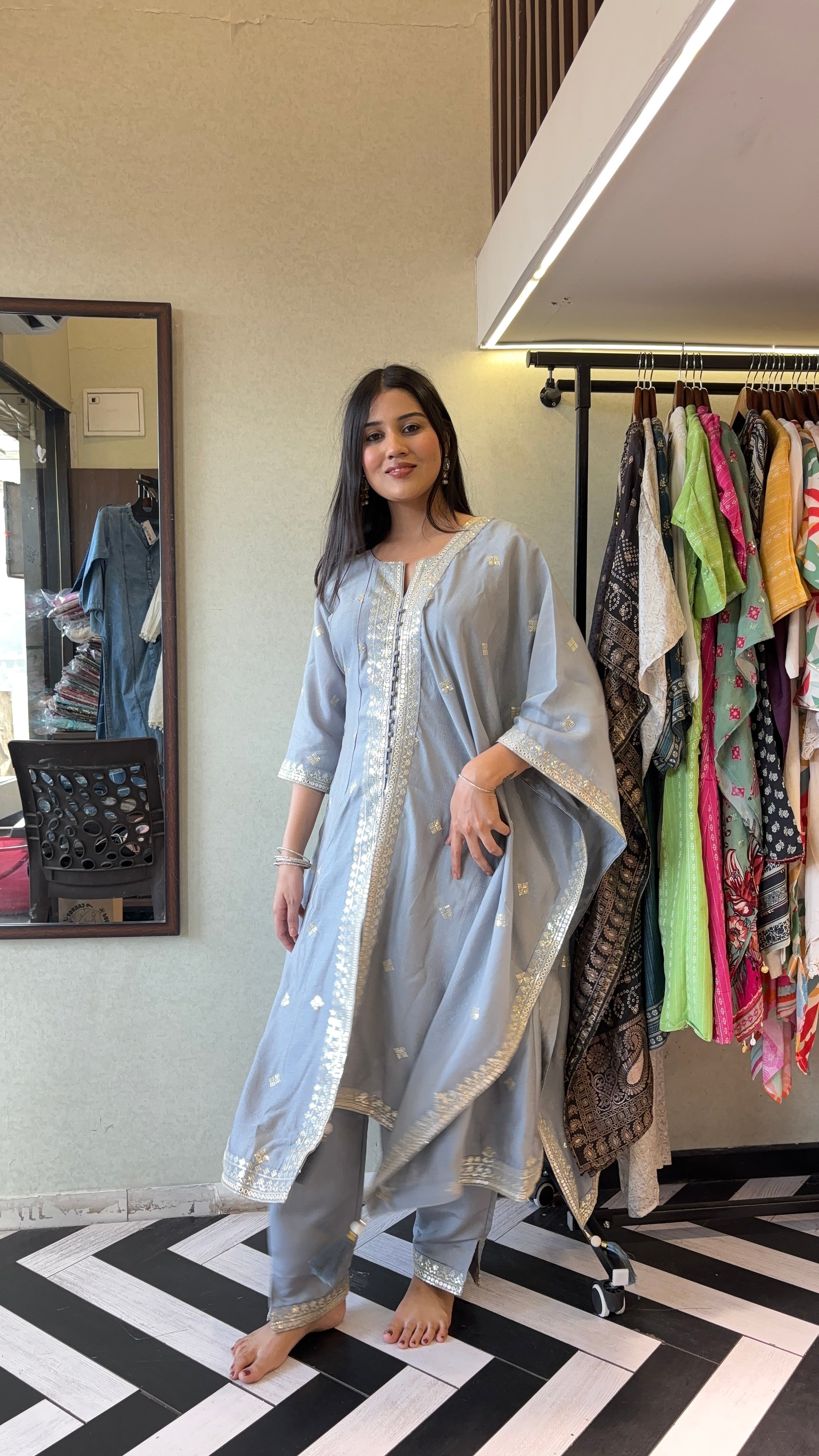 Pure Organza 3 Piece Set