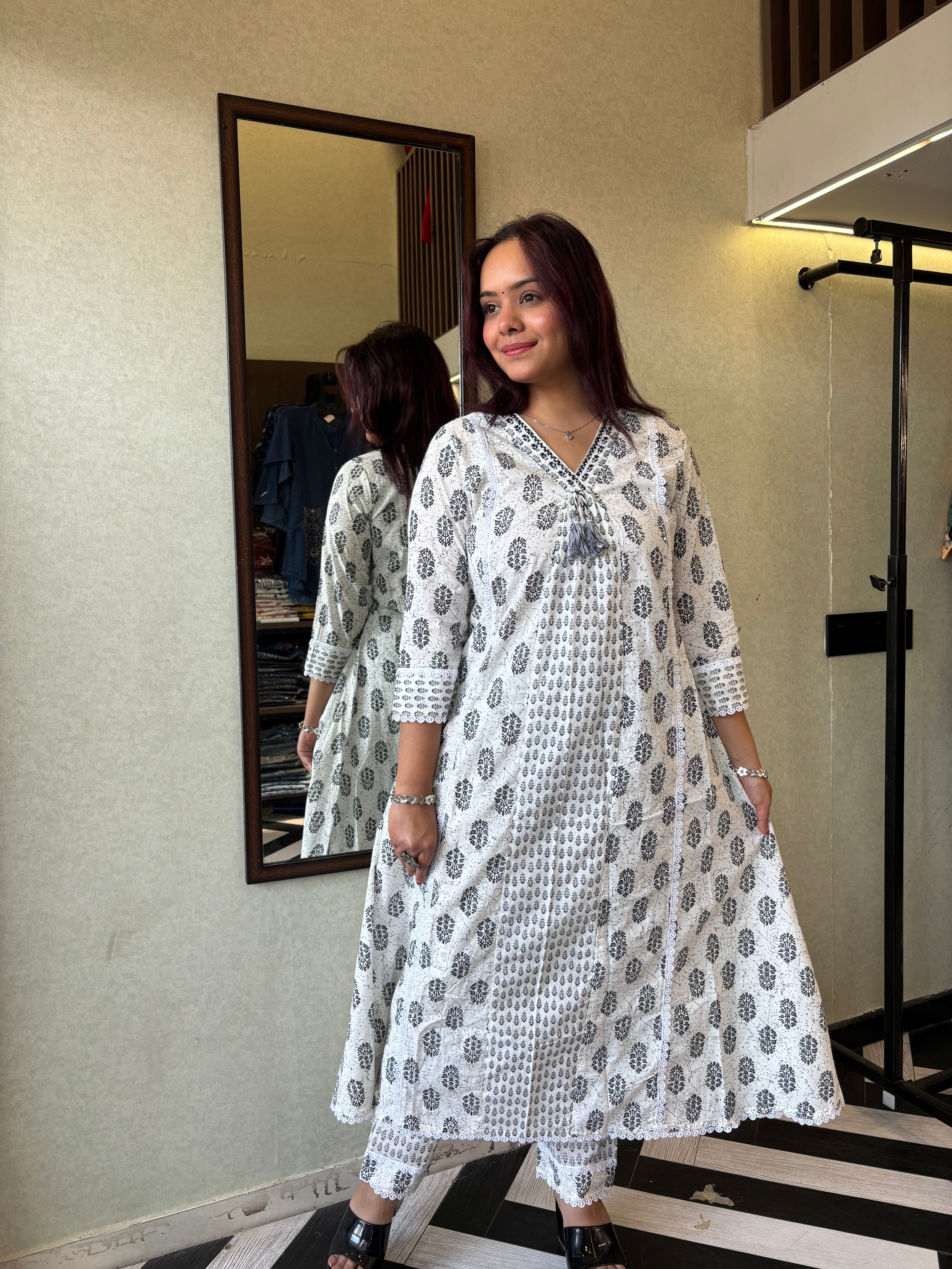 Pure Mull Cotton 3 Piece Cotton Set