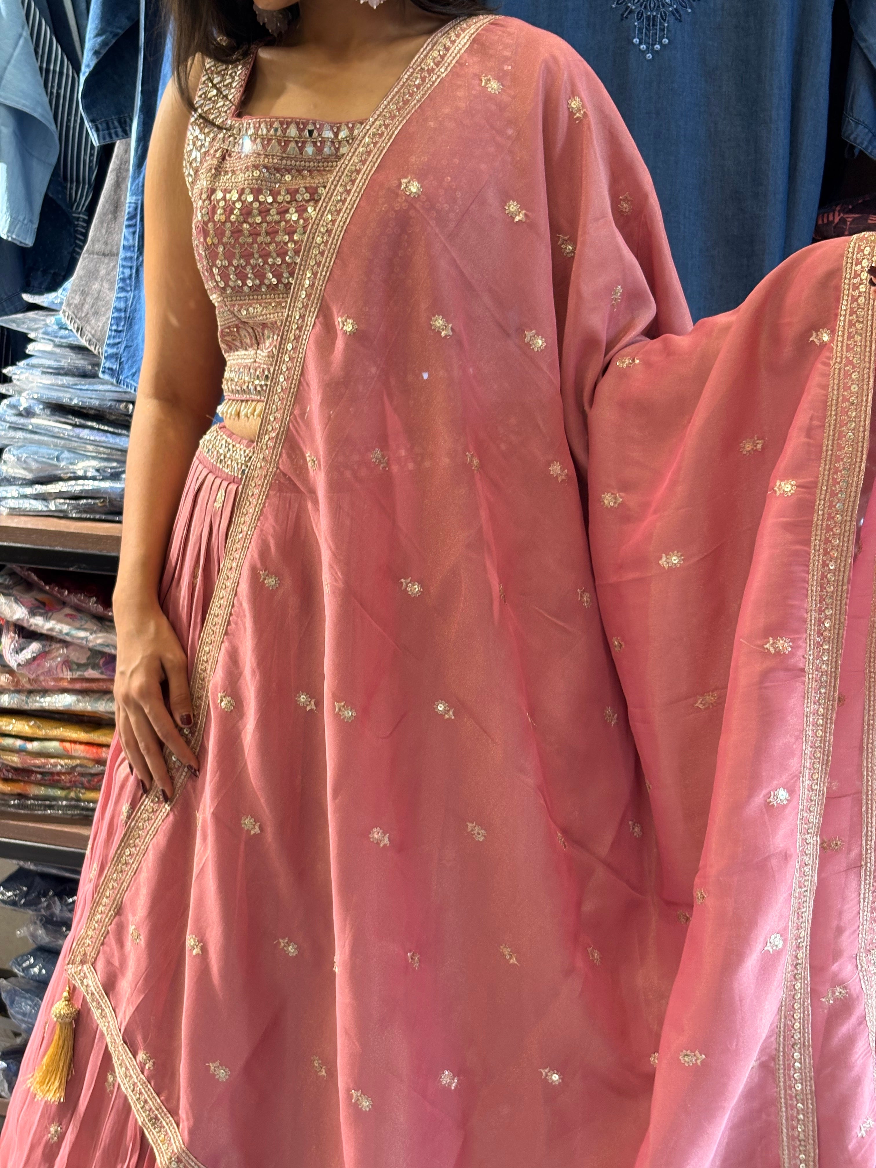 Image of Pure Shimmer 3 Piece Indo western