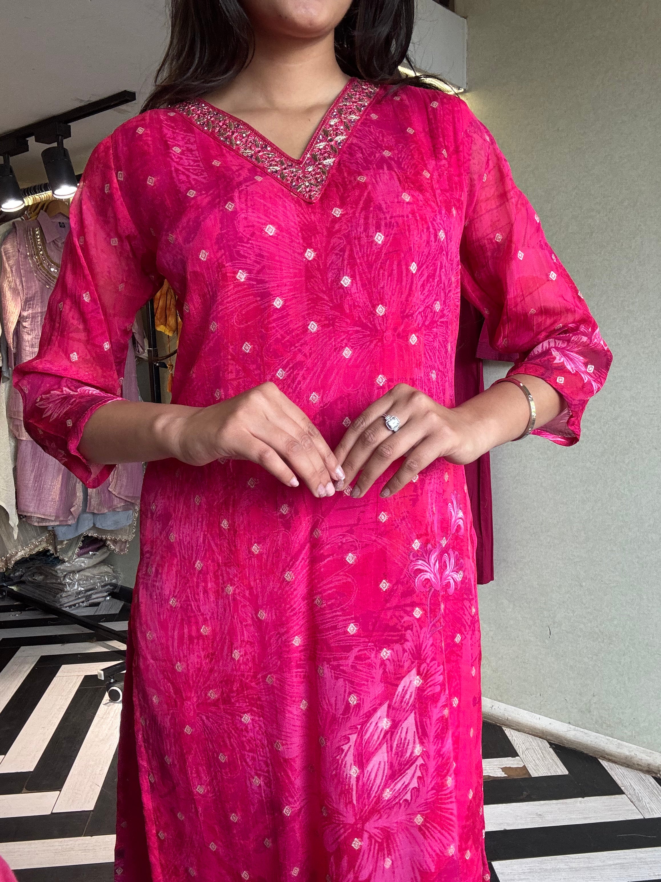 Image of Pure chinnon 3 Piece Set