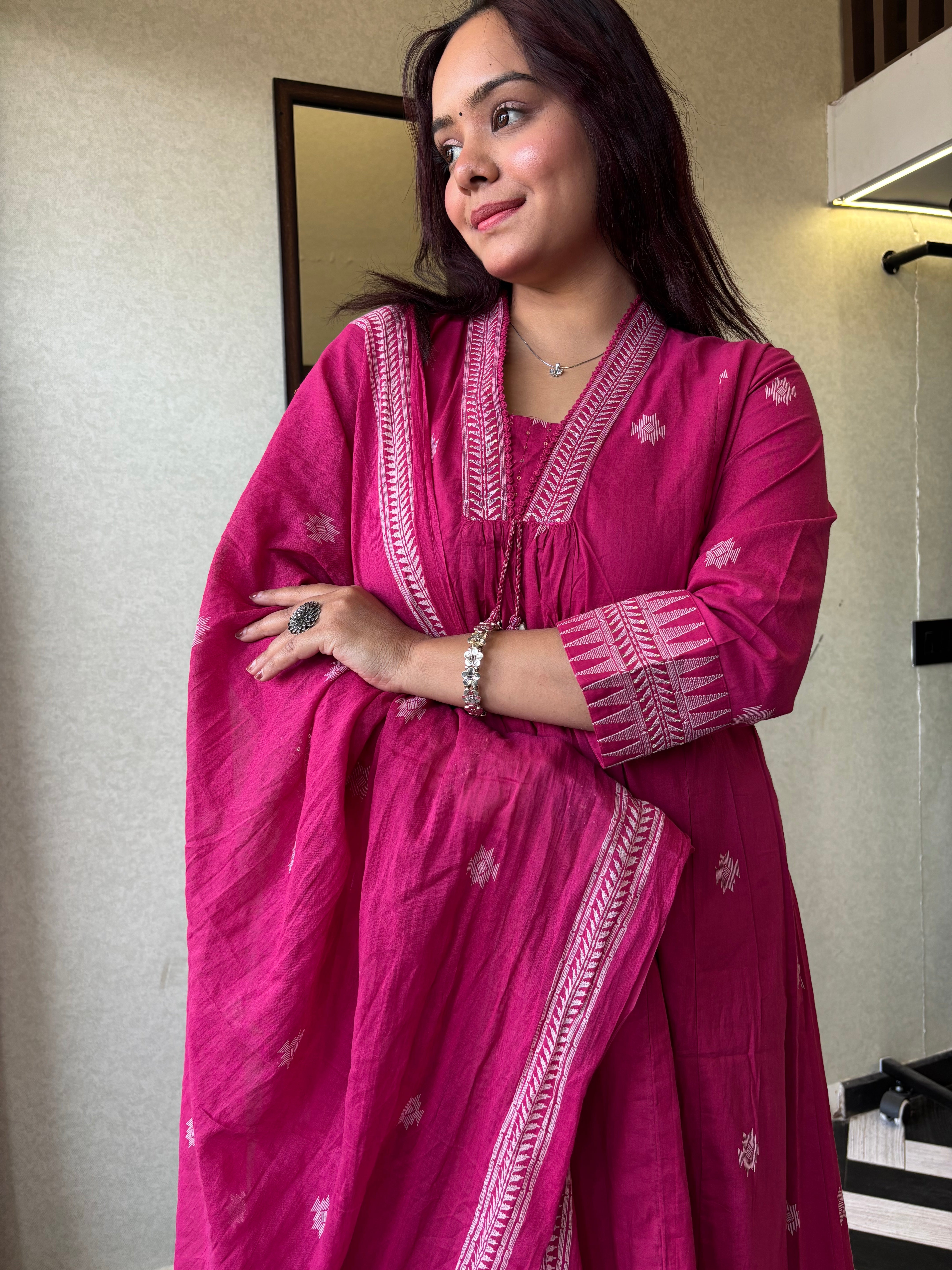 Image of Pure Mull Cotton 3 Piece Cotton Set