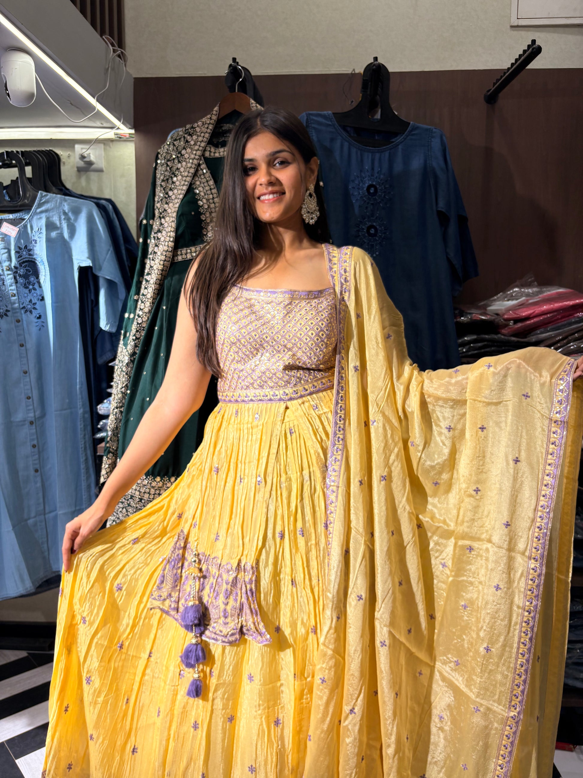 Pure Silk 3 Piece Indo western