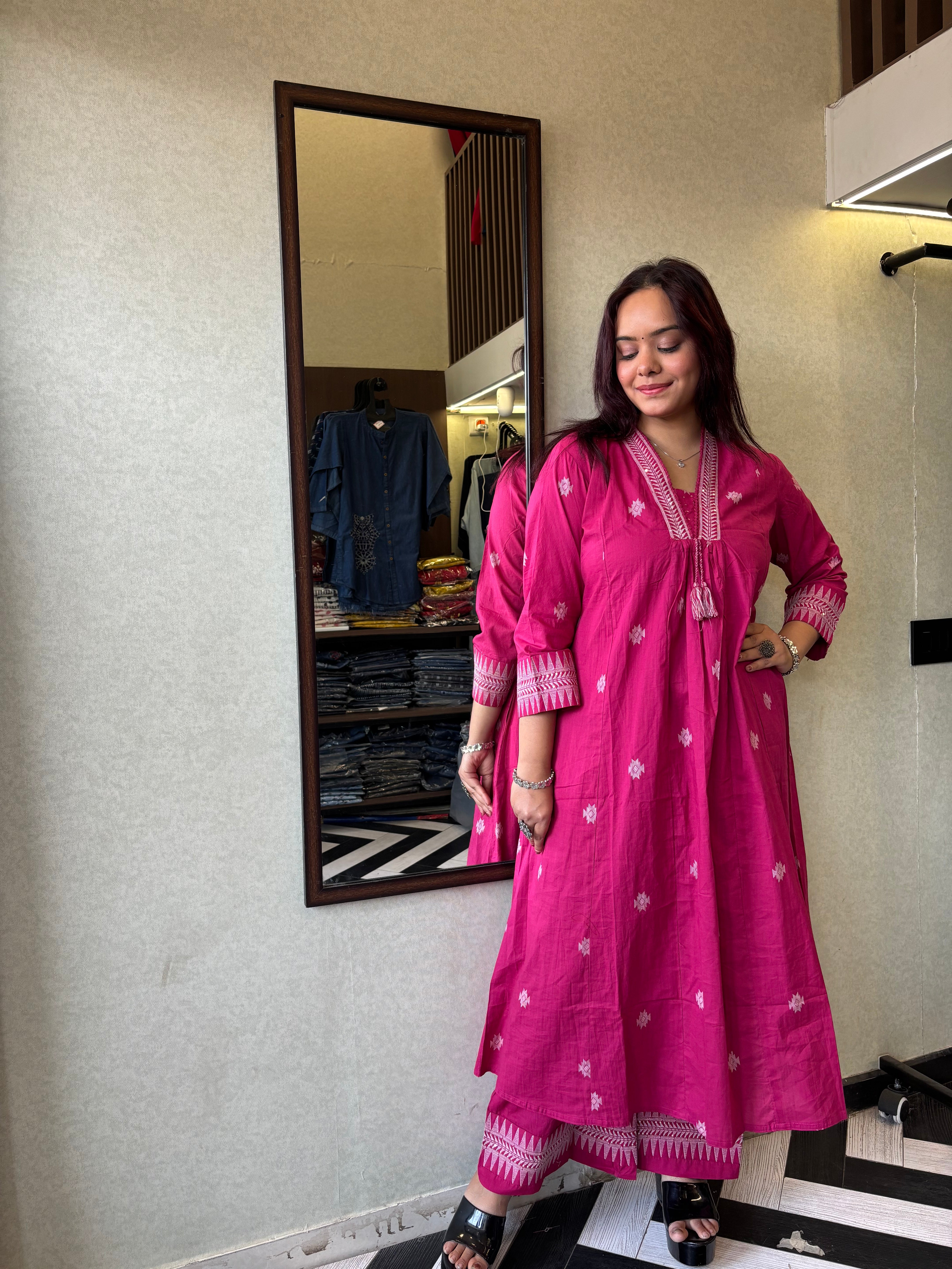 Pure Mull Cotton 3 Piece Cotton Set