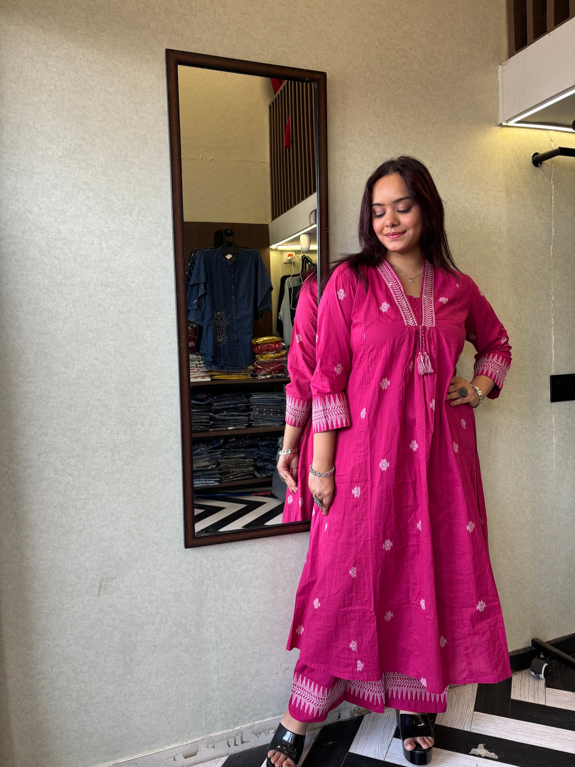 Pure Mull Cotton 3 Piece Cotton Set