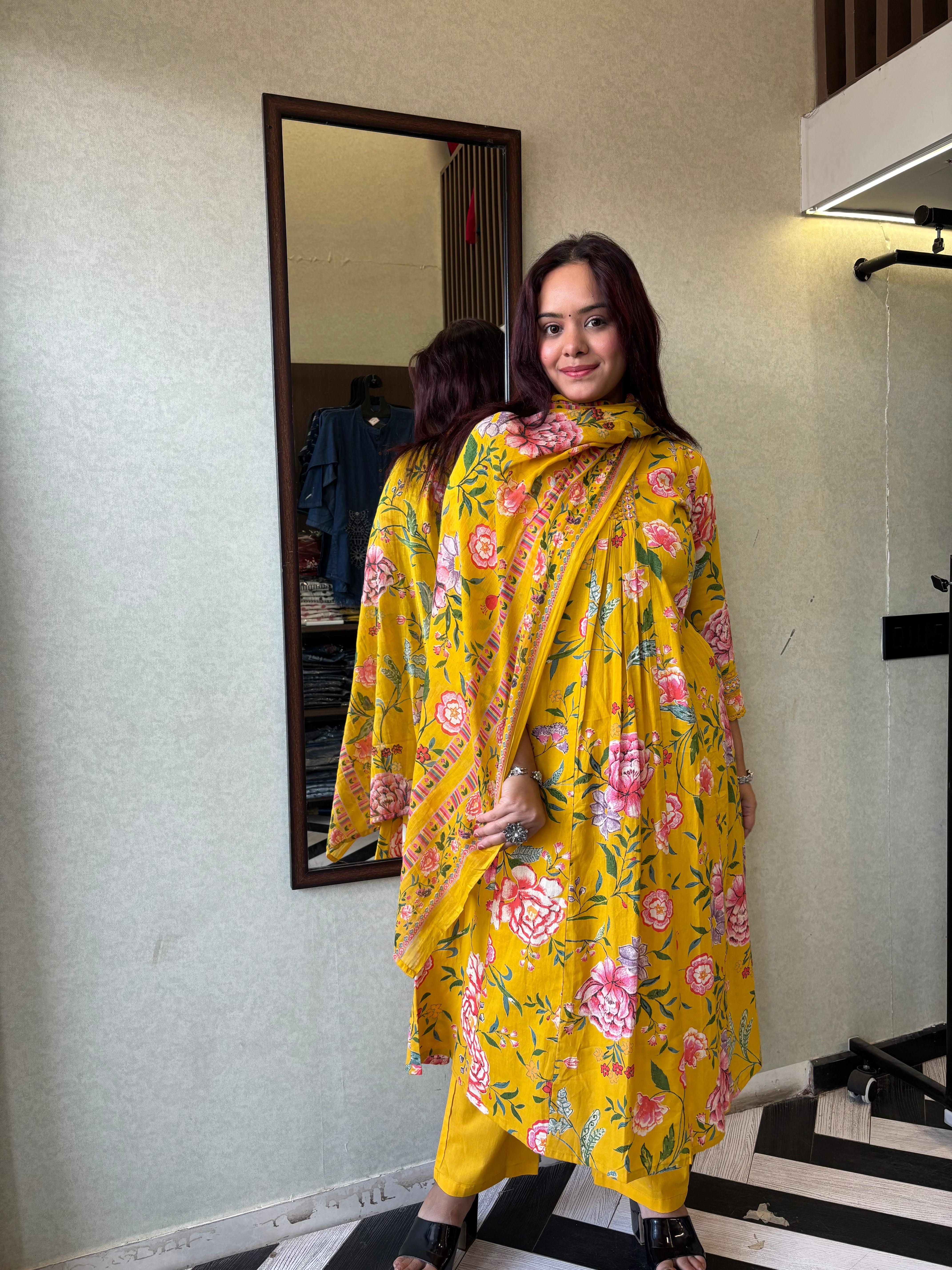 Image of Pure Mull Cotton 3 Piece Cotton Set