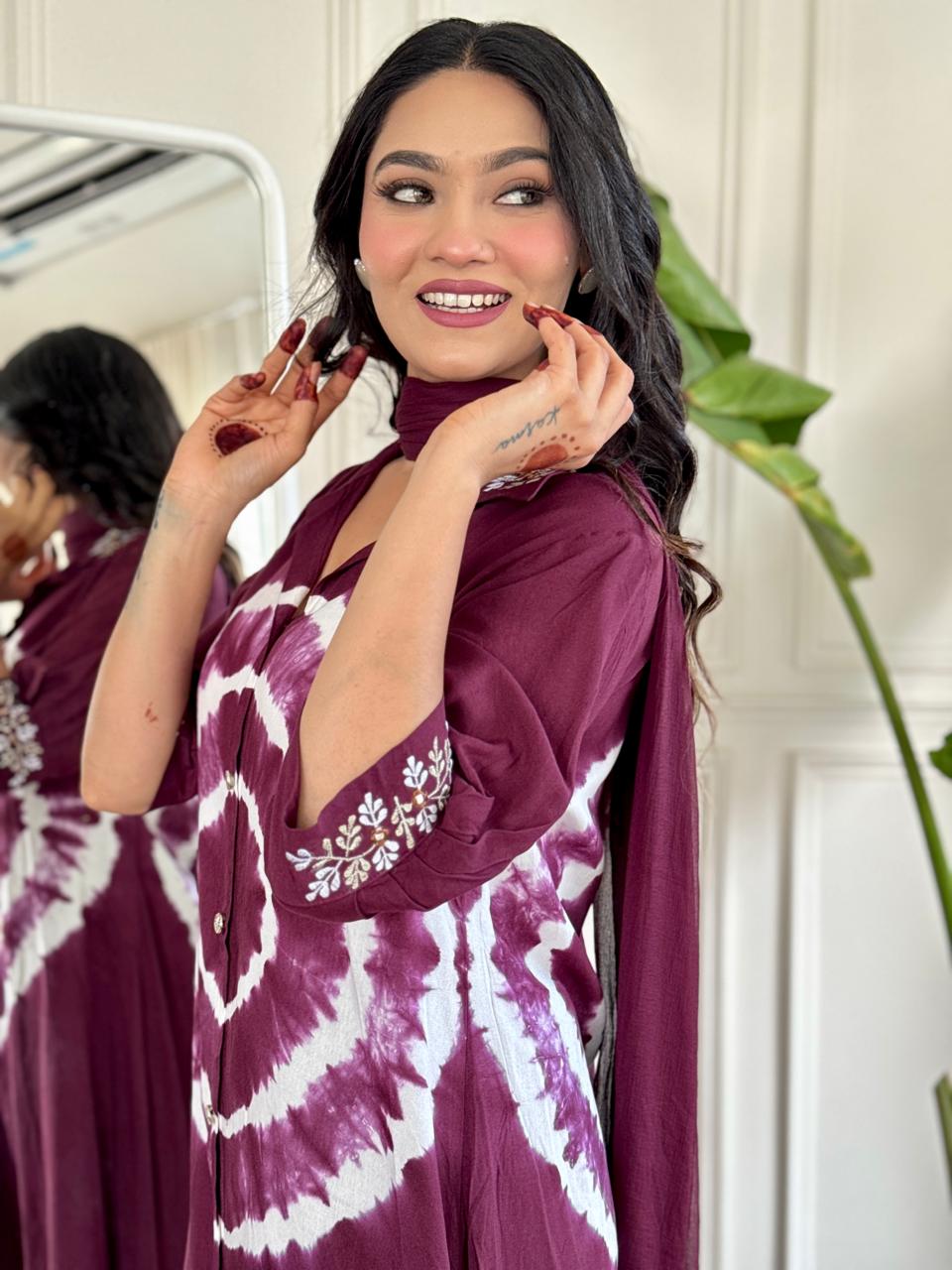 Pure Cotton Coord Set with Designer Print