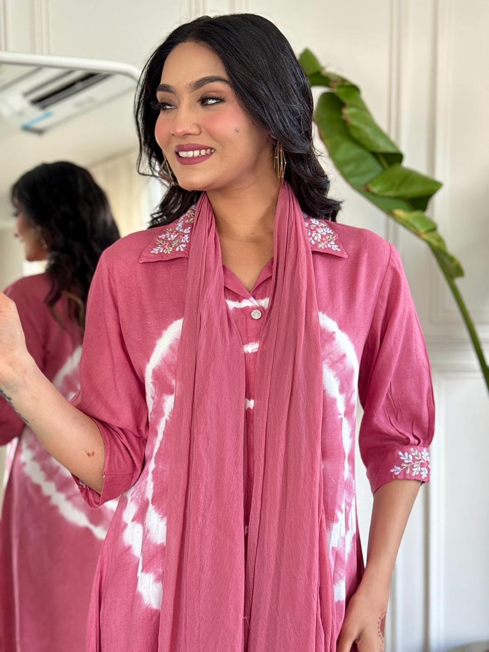 Pure Cotton Coord Set with Designer Print