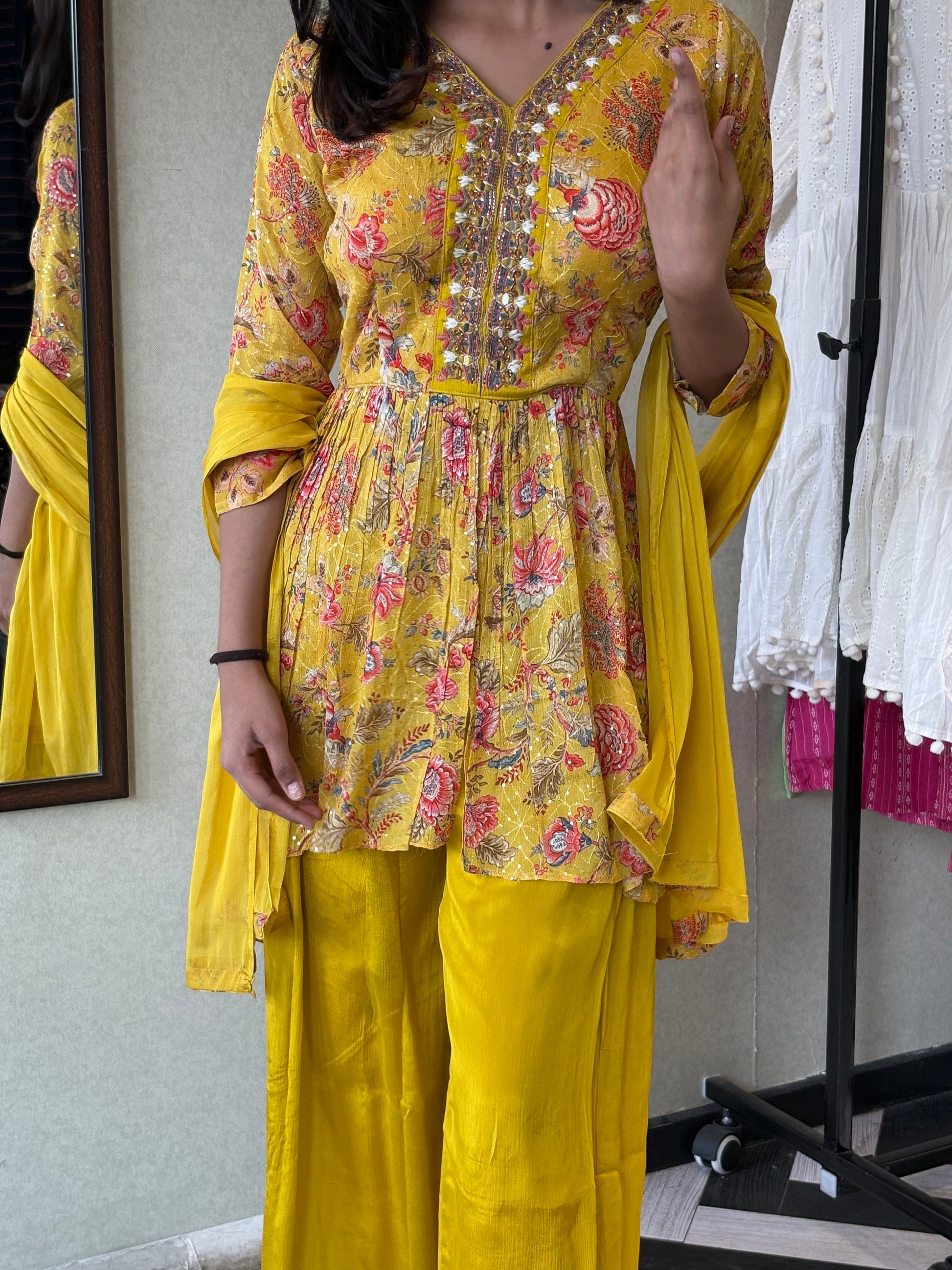 Designer Chinnon 3 Piece Indo western