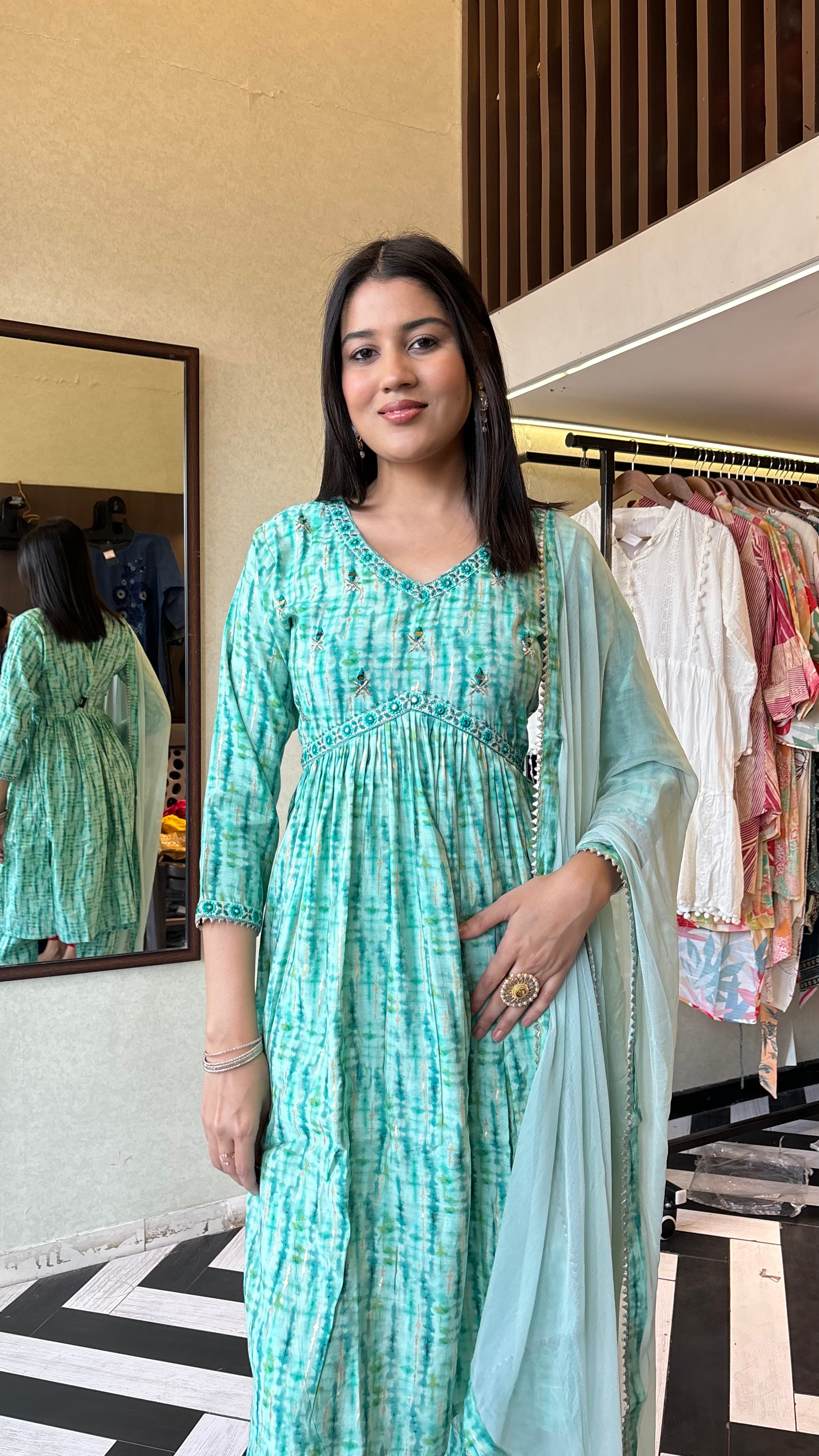 Image of Pure Muslin 2 Piece Set