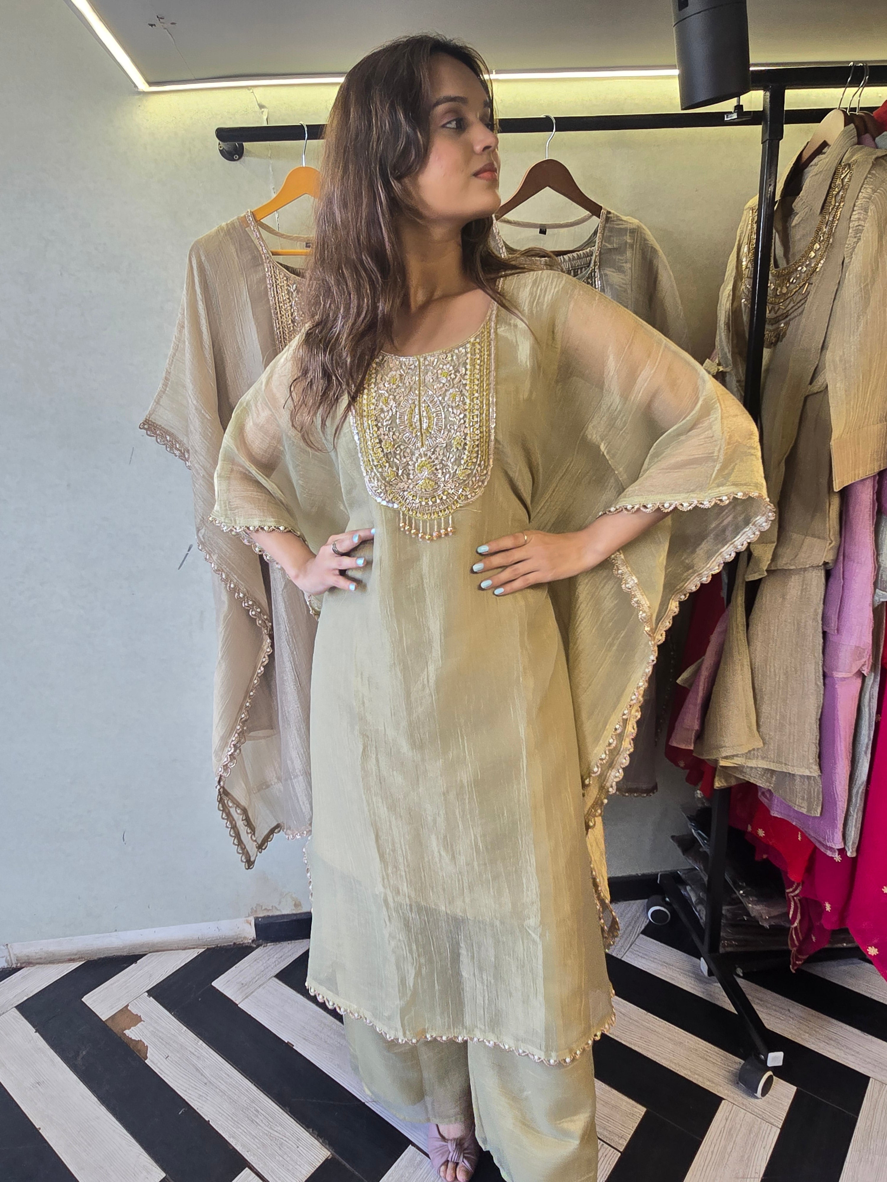Image of Pure Soft Tissue Kaftan Sets