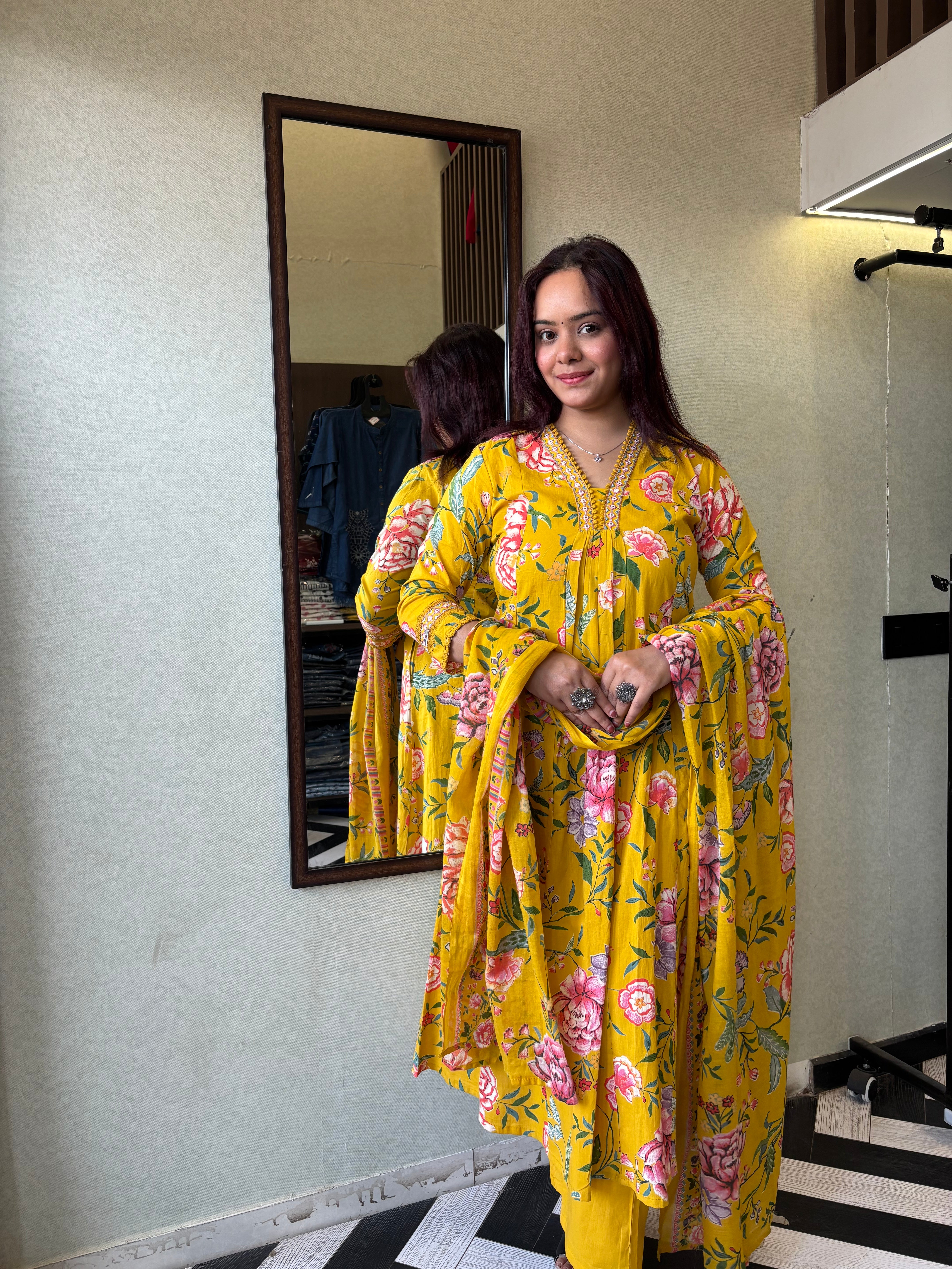 Image of Pure Mull Cotton 3 Piece Cotton Set