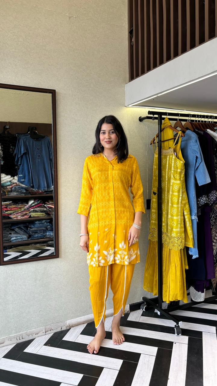 Pure Muslin 2 Piece Set Coord