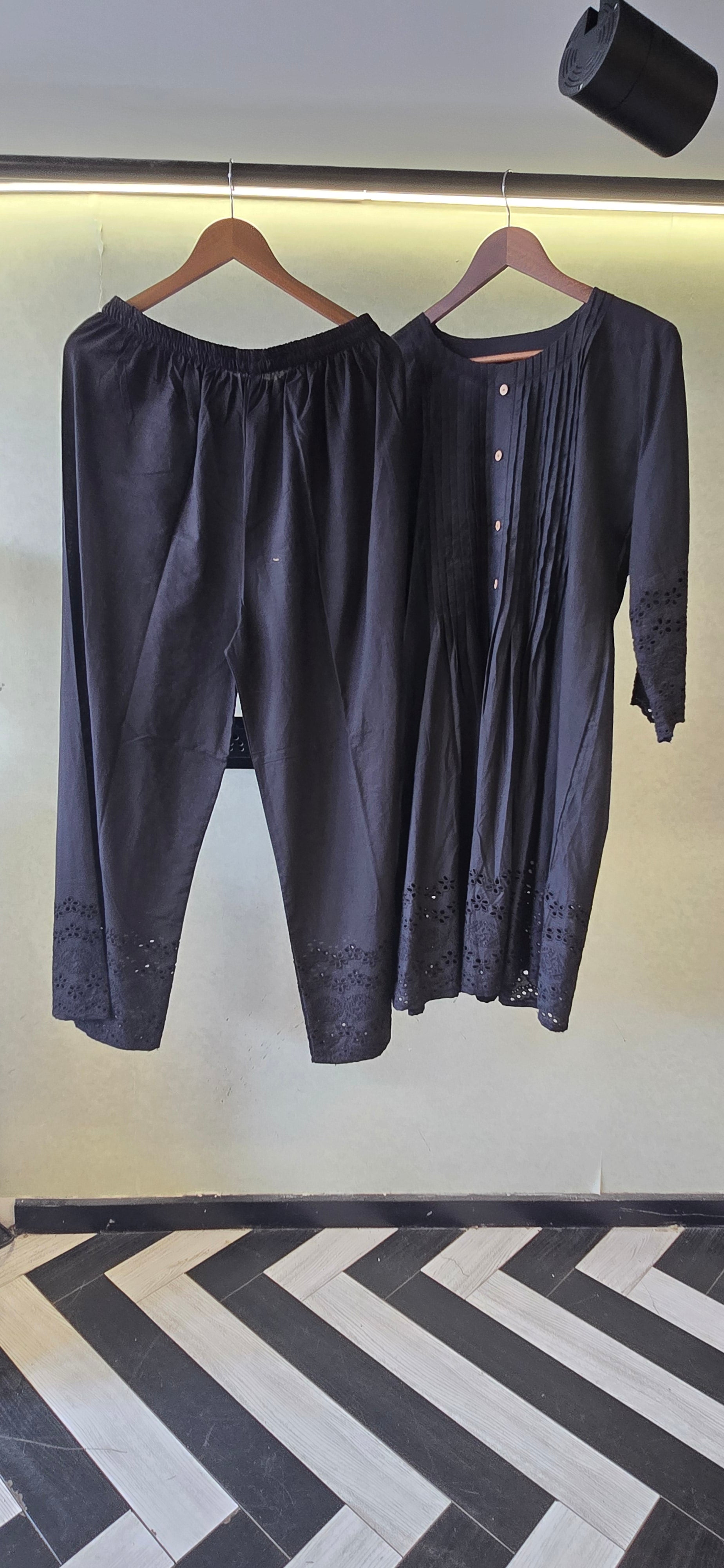 Pure Lucknowi designer coord set