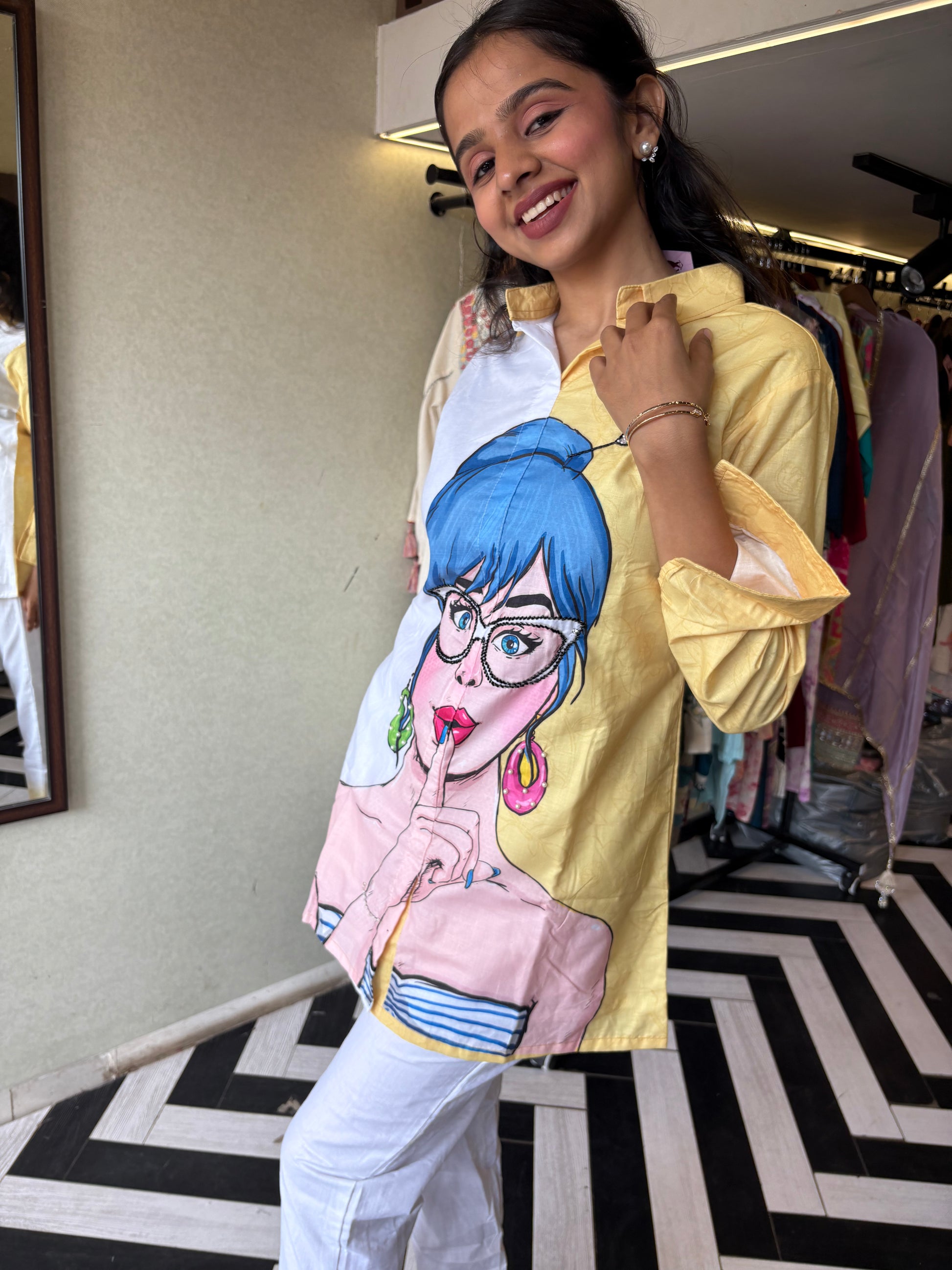 Breezy Days, Bold Prints!

Step out in style with our pure cotton 2-piece coord sets soft, breathable, and printed to perfection.



Available in 2 fresh shades:

Sunny Yellow-Yellow & Soothing Pista Green - perfect for everyday elegance and casual outing