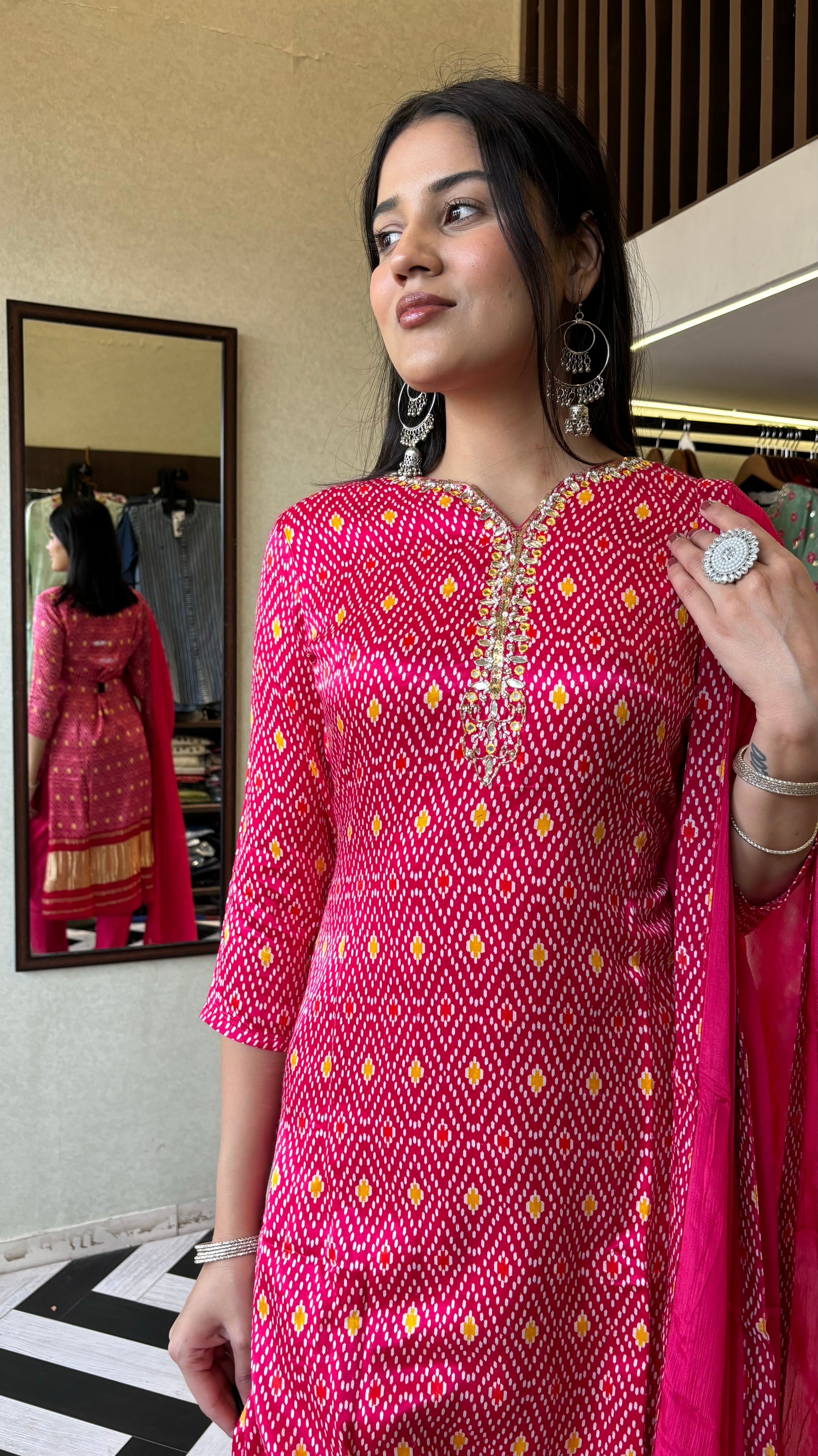 Pure Gaji Silk 3 Piece Set