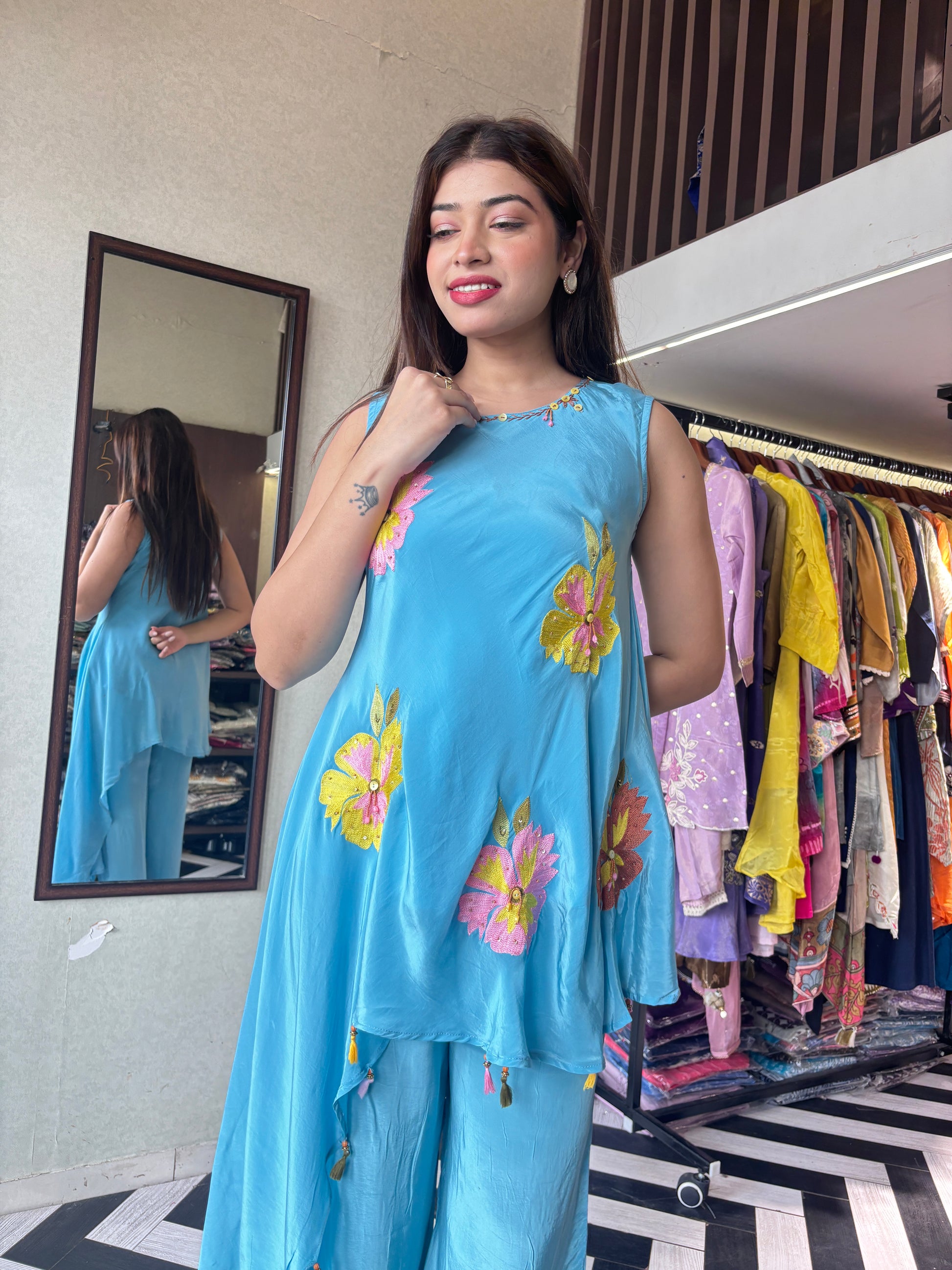 Pure Crepe Coord Set