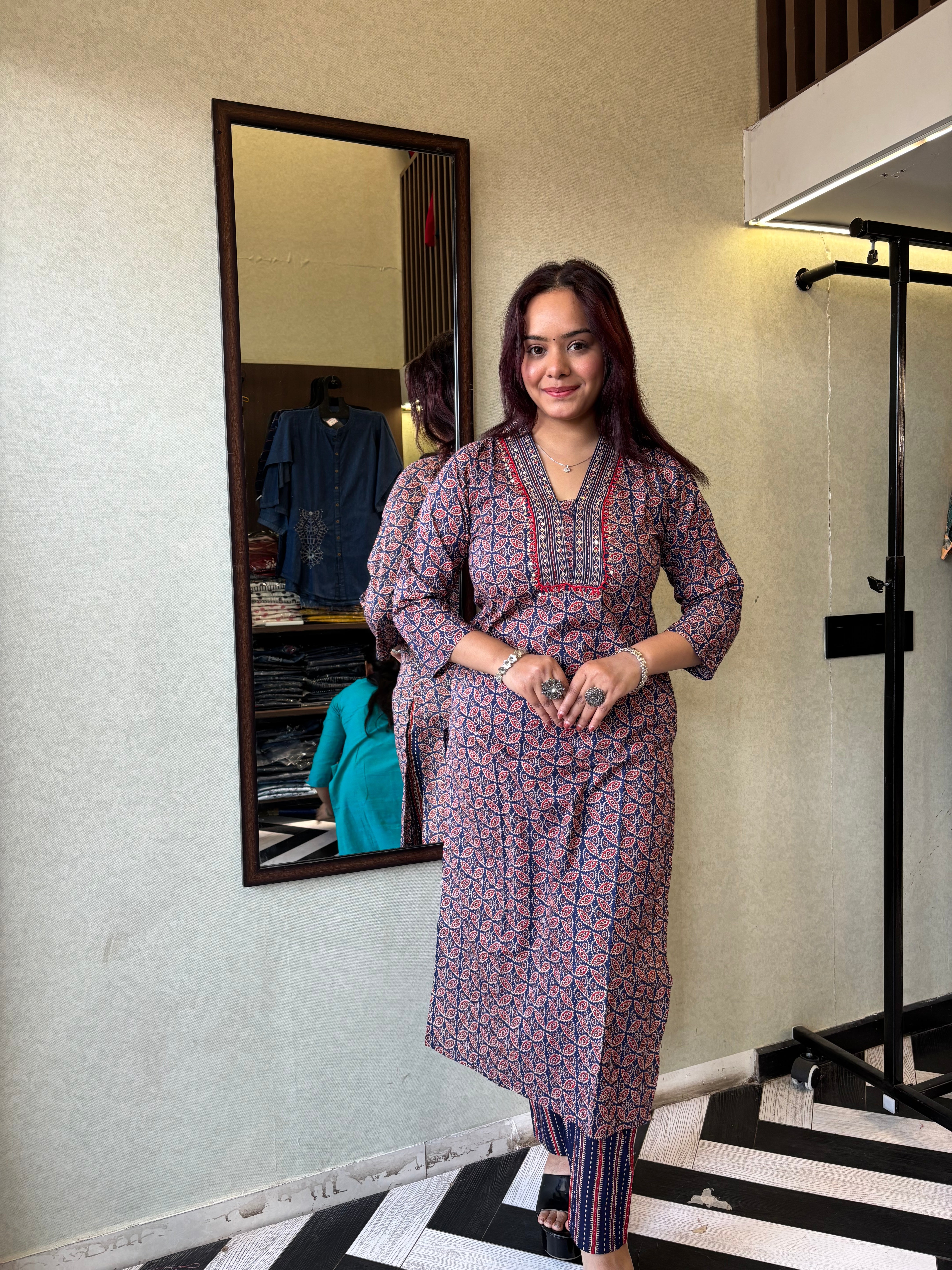 Pure Mull Cotton 3 Piece Cotton Set