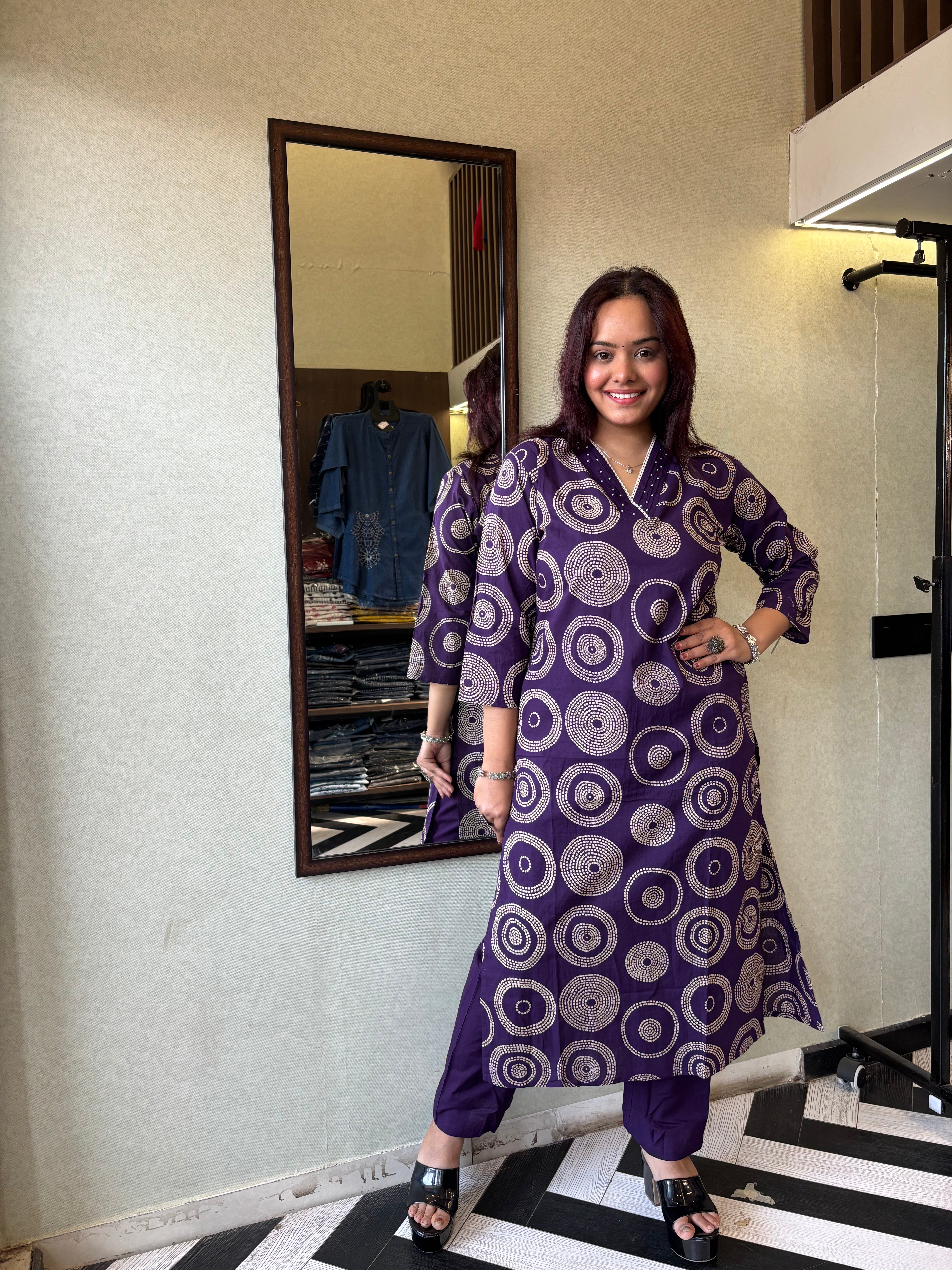 Pure Mull Cotton 3 Piece Cotton Set