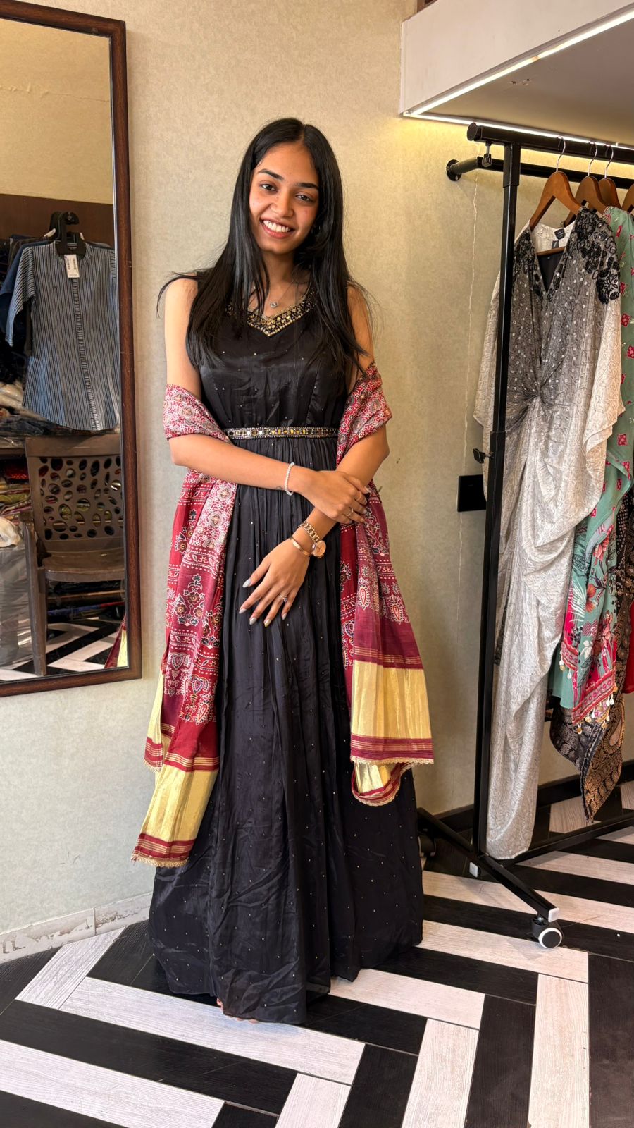 Image of Pure Georgette 3 Piece Set