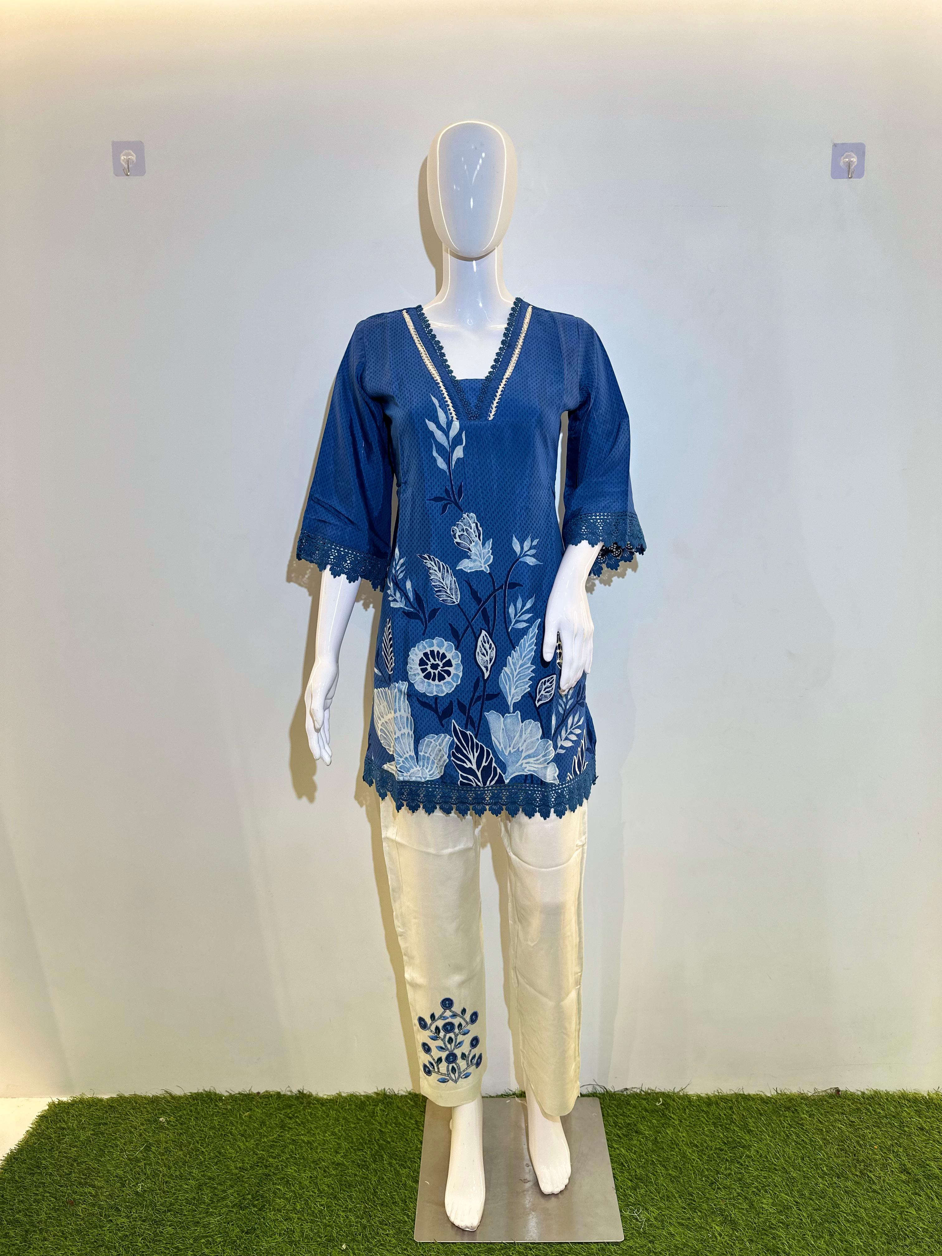 Image of Pure Silk 3 Piece Indo western