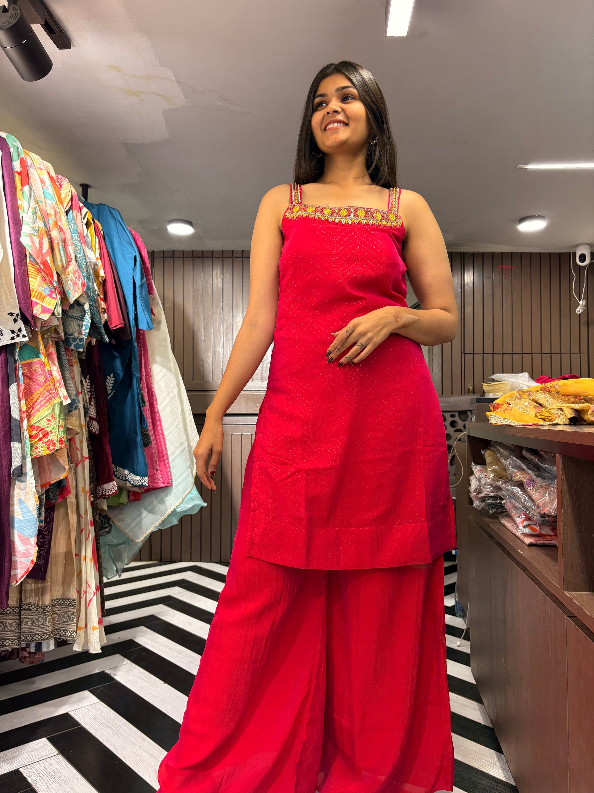 Pure Silk 3 Piece Indo western