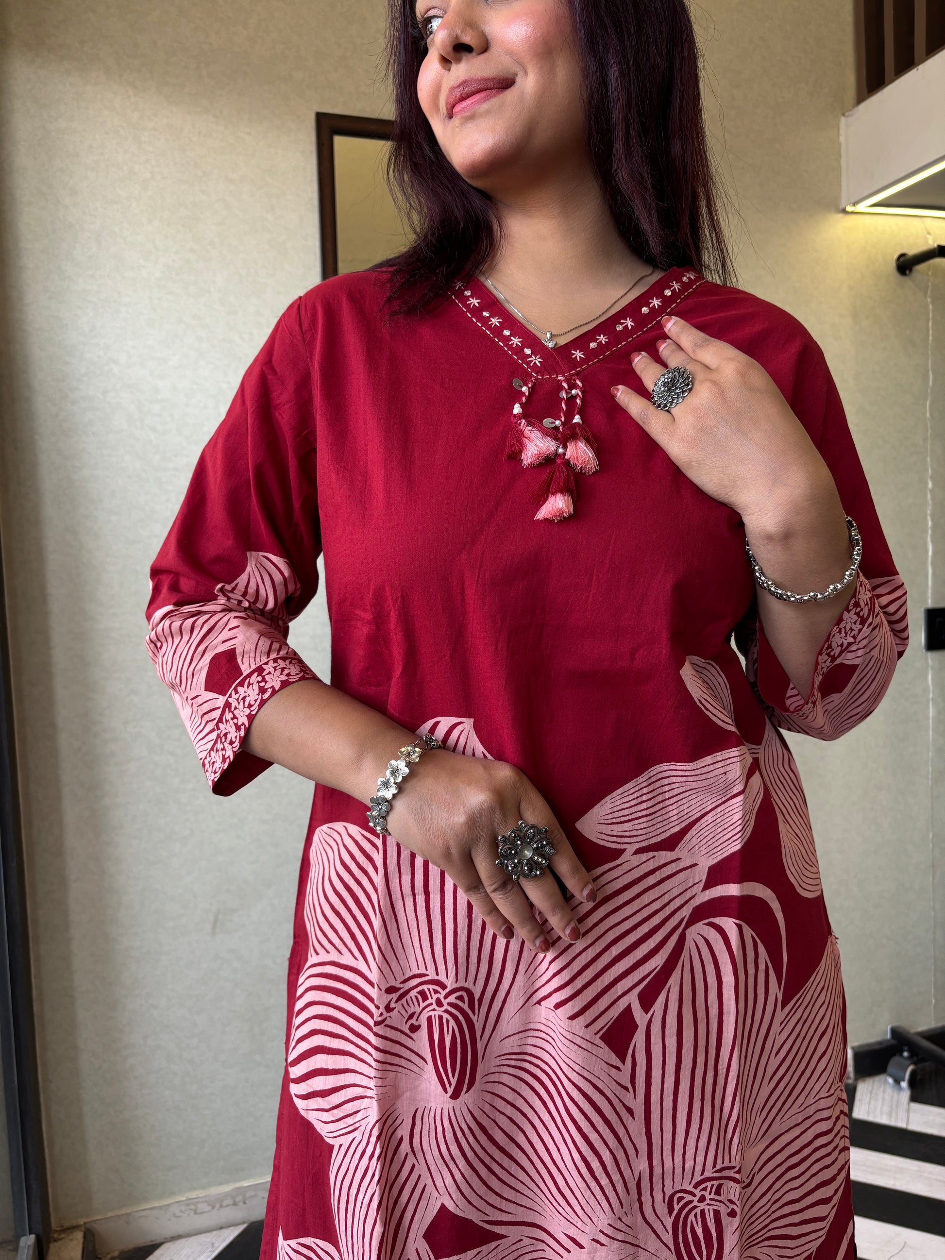 Pure Mull Cotton 3 Piece Cotton Set