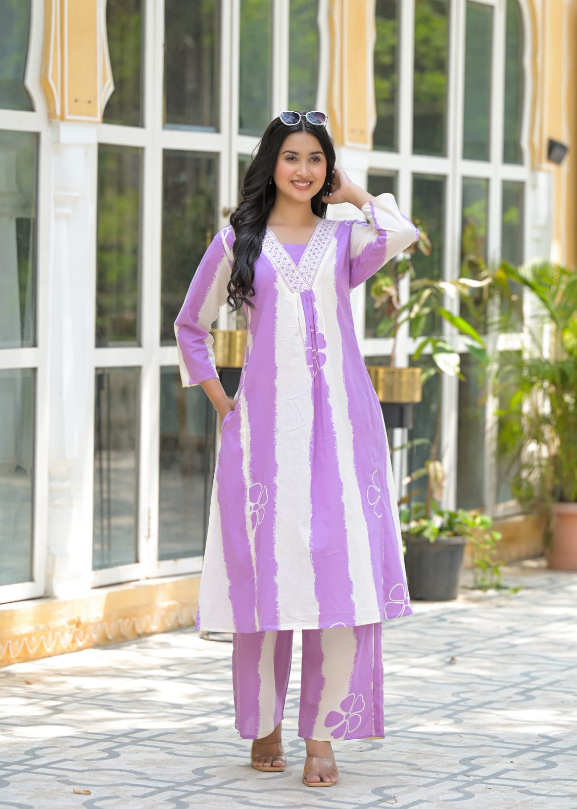 Image of Pure Cotton 2 Piece  Set