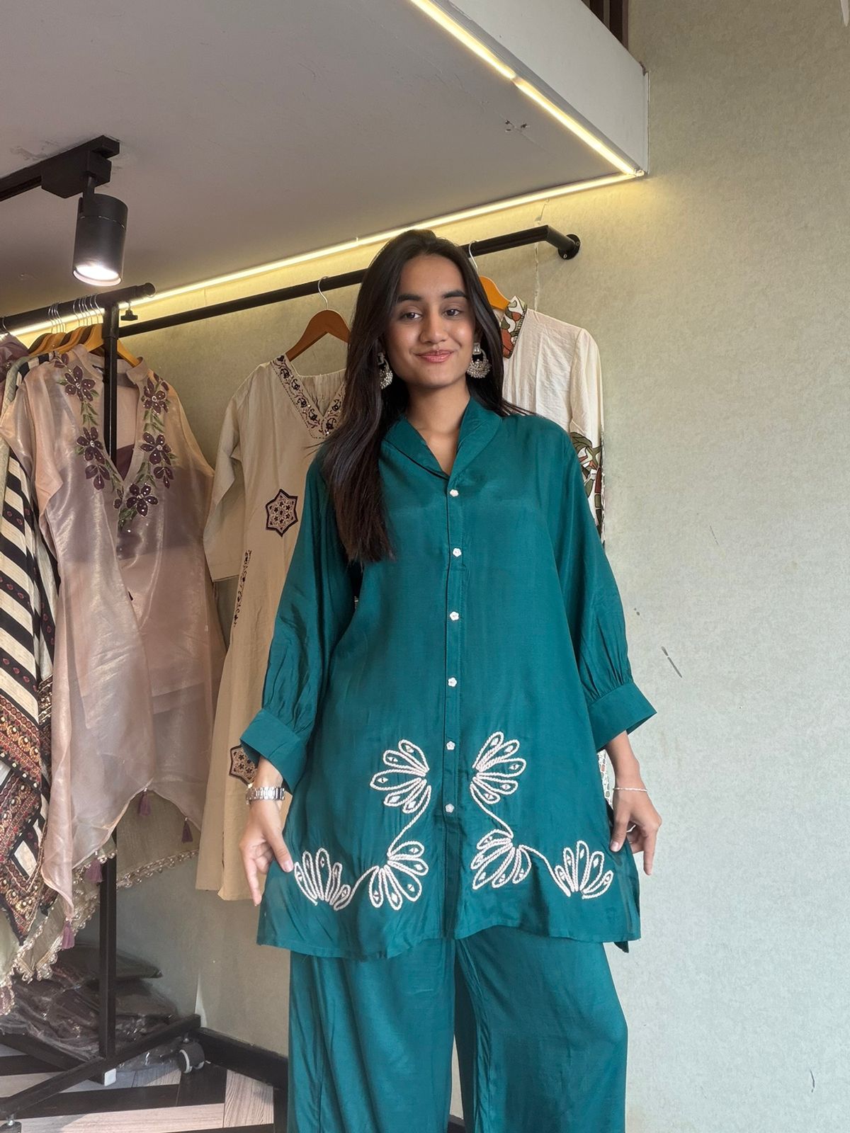 Pure Rayon 2 Piece Embroidery Set
