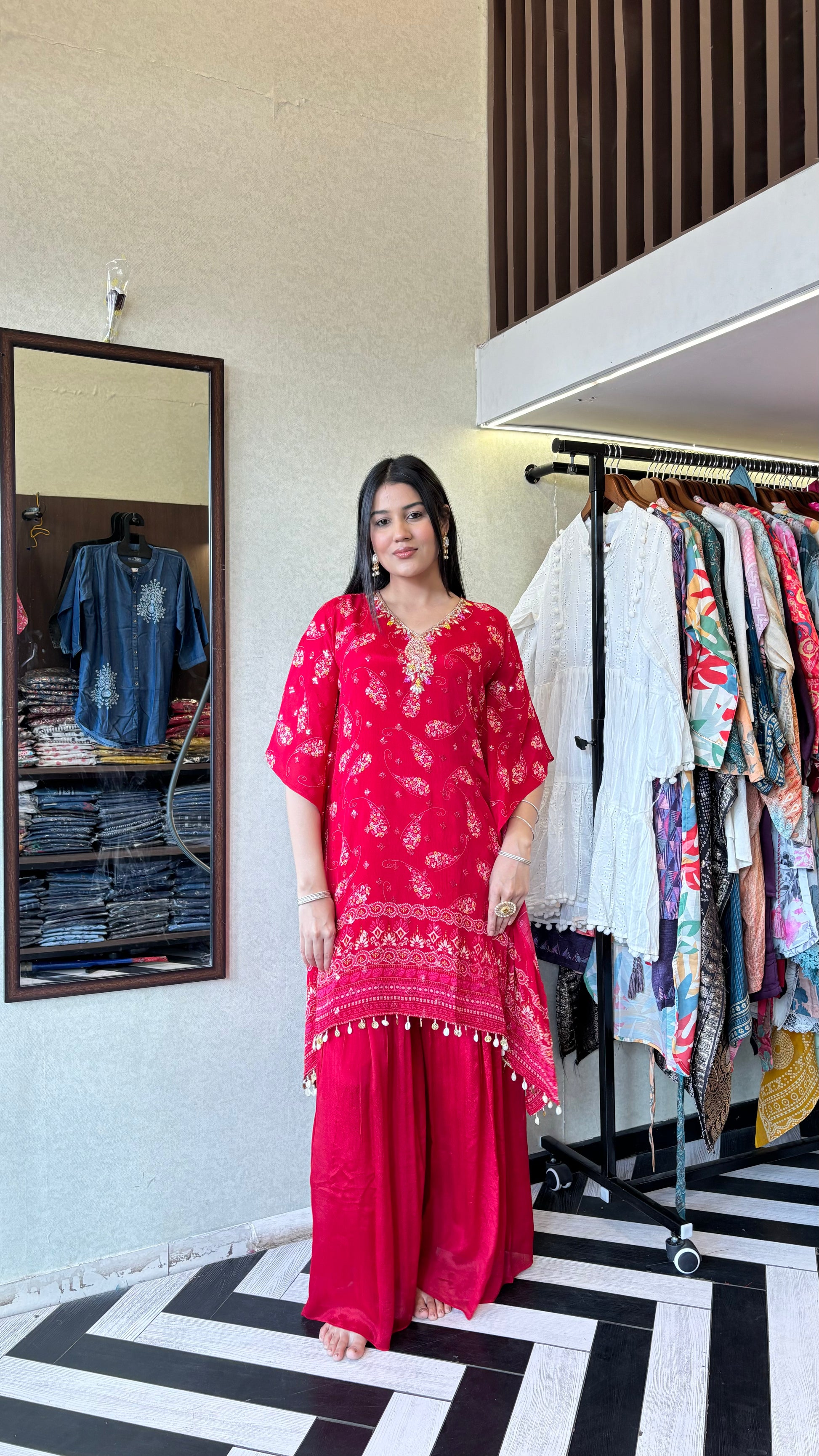 Pure Chinnon 3 Piece kaftan style