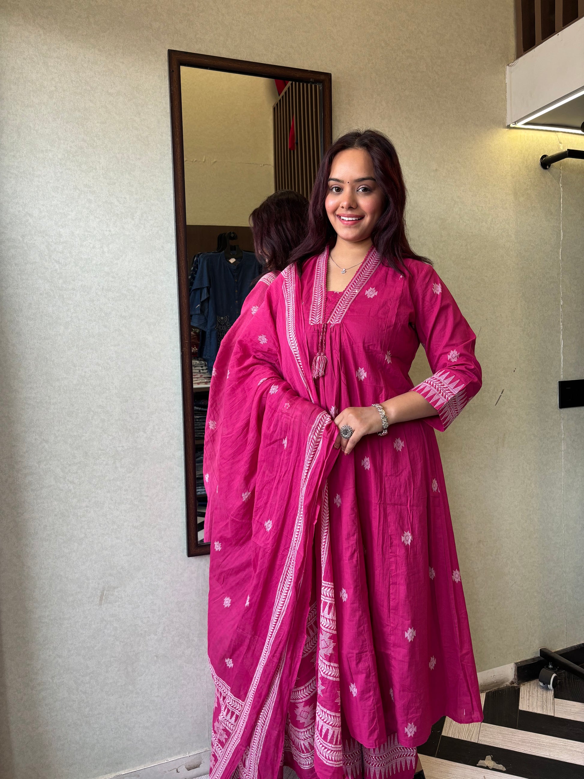 Pure Mull Cotton 3 Piece Cotton Set