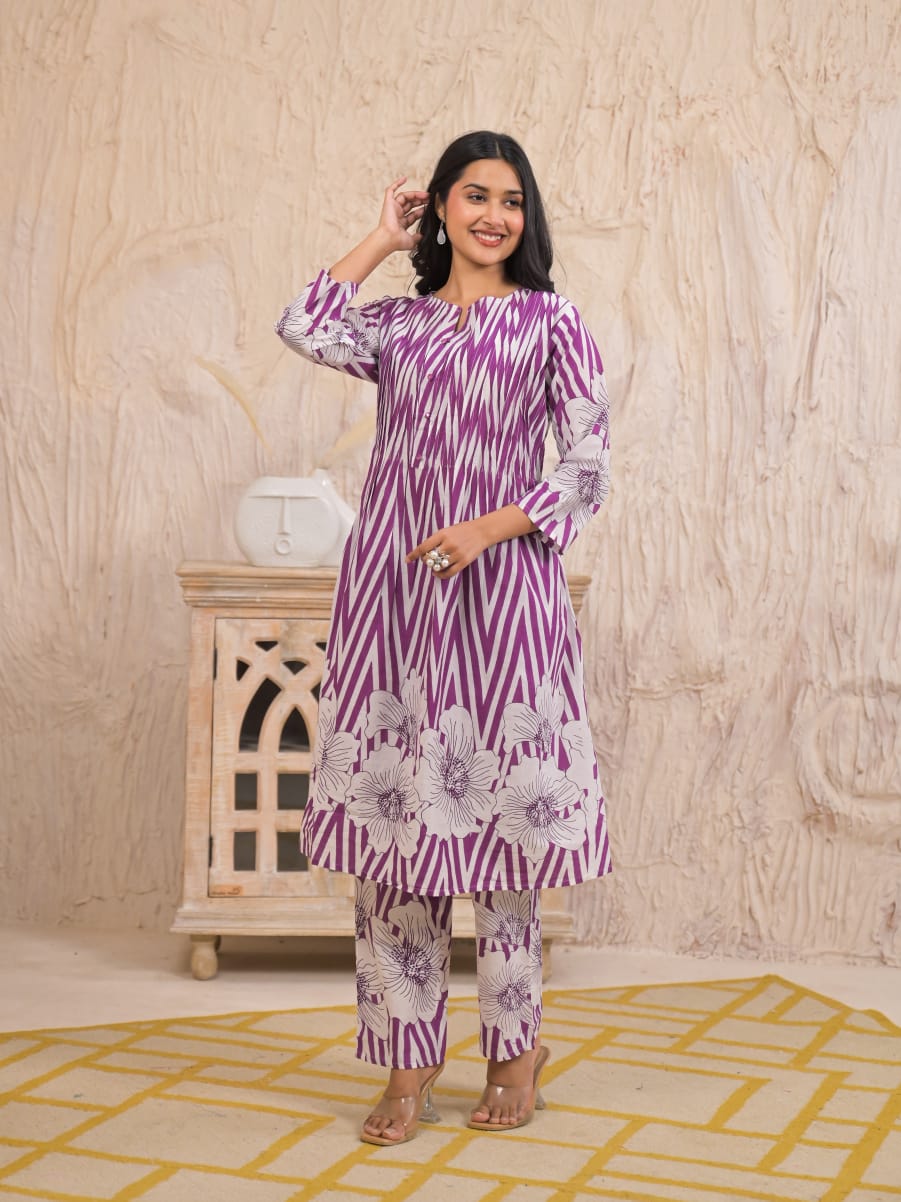 Image of Pure Cotton 2 Piece  Set