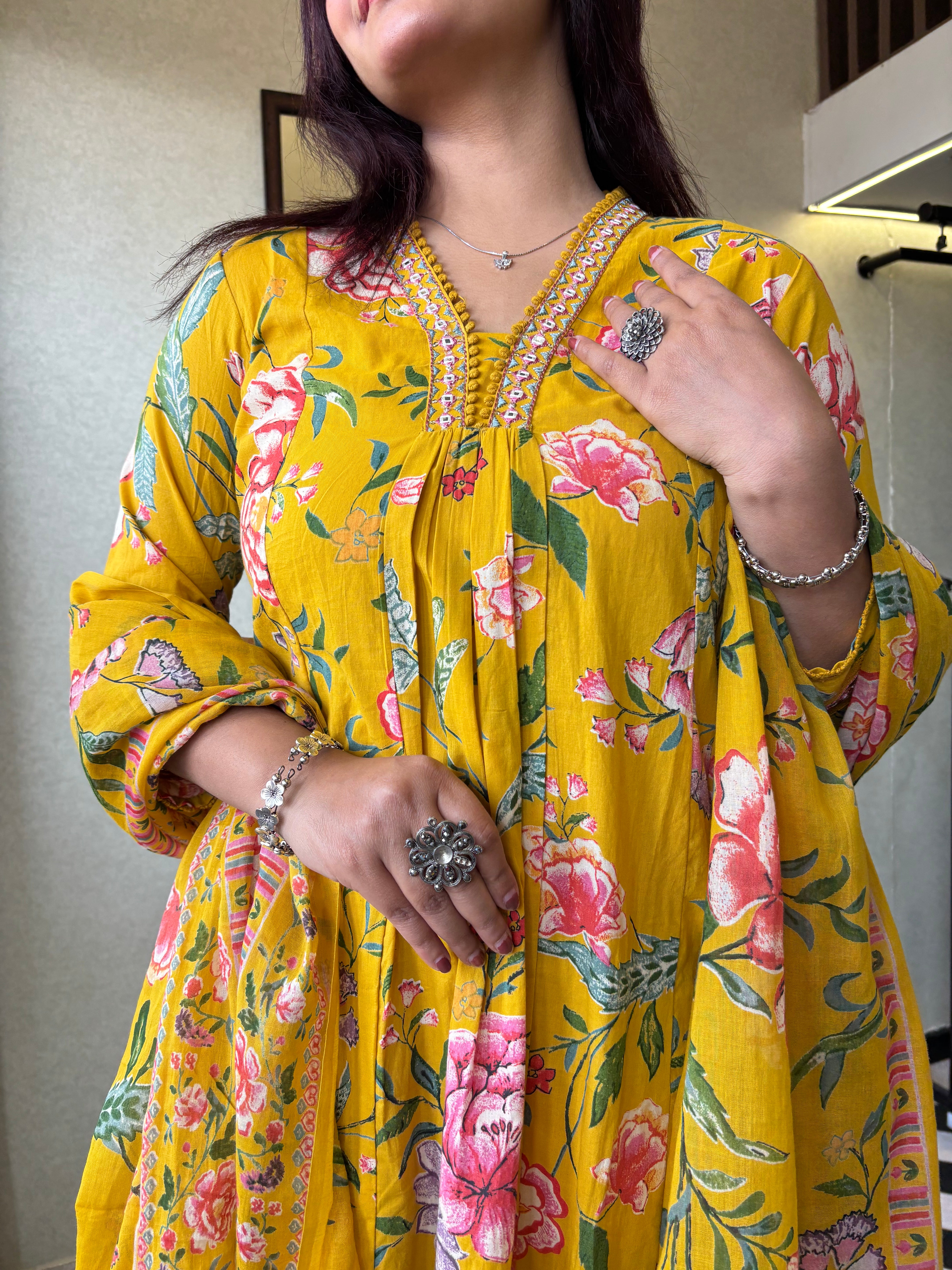 Image of Pure Mull Cotton 3 Piece Cotton Set