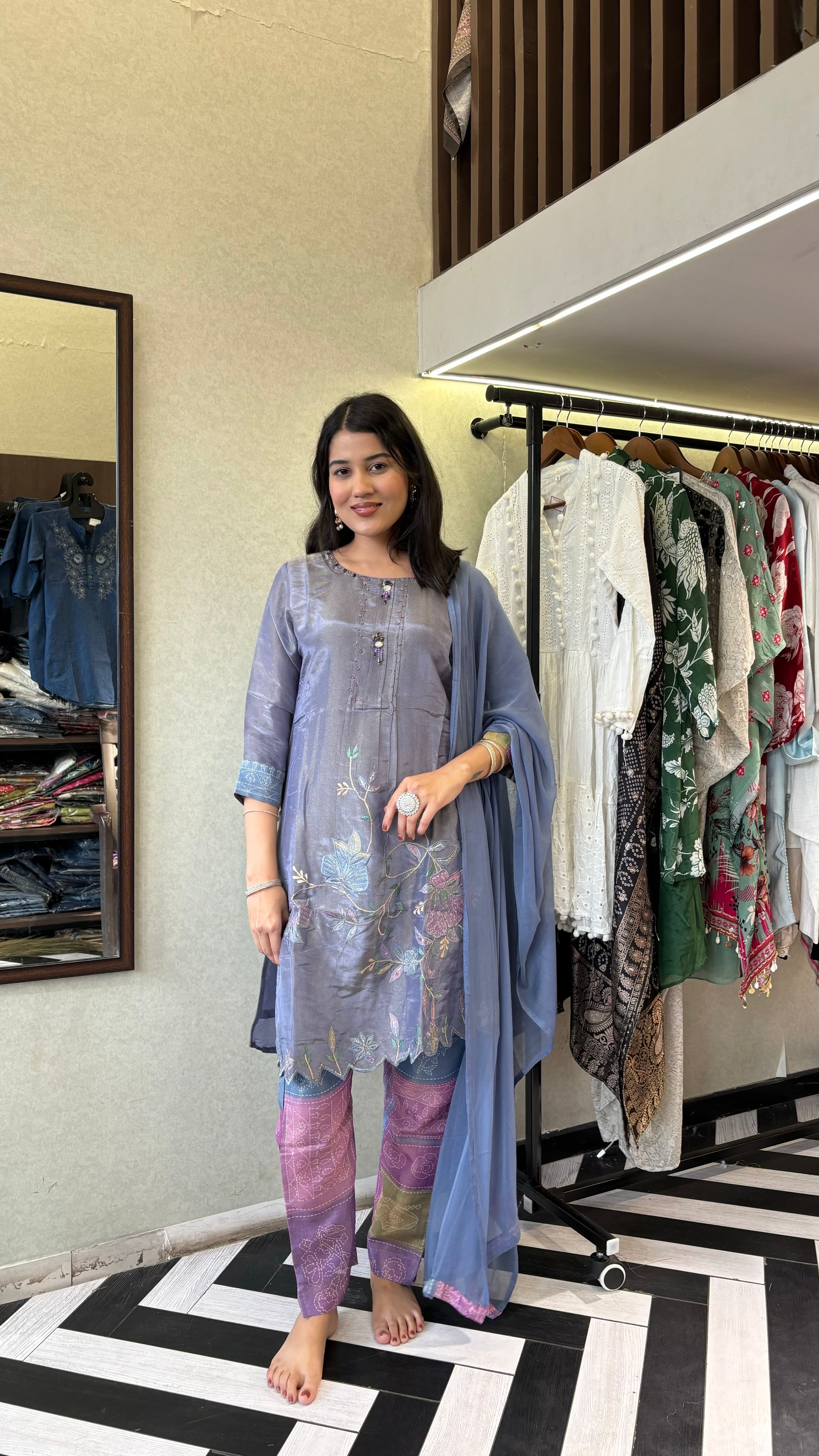 Pure Shimmer Set 3 Piece with work