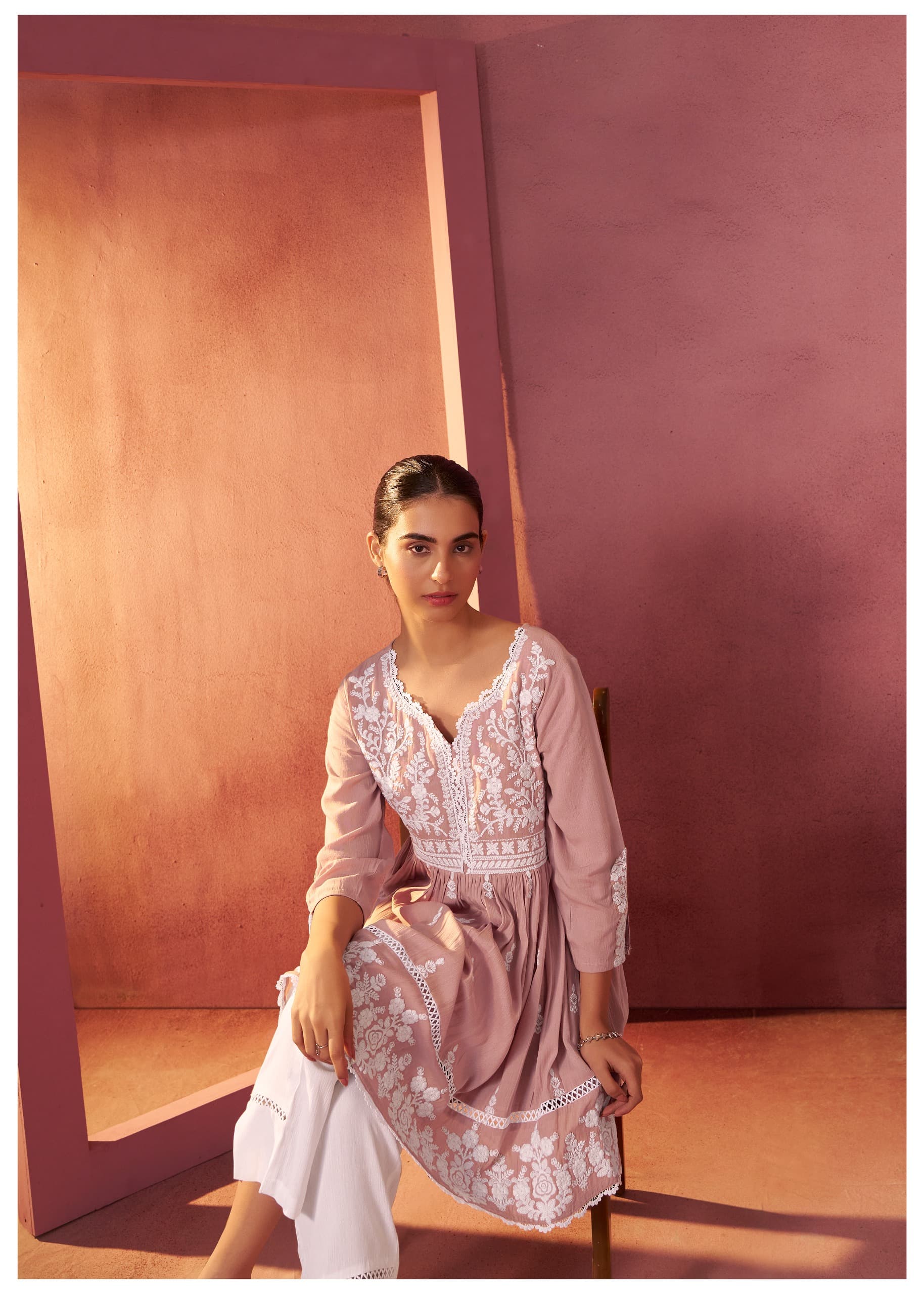 Pure Rayon Crush 2 Piece Set