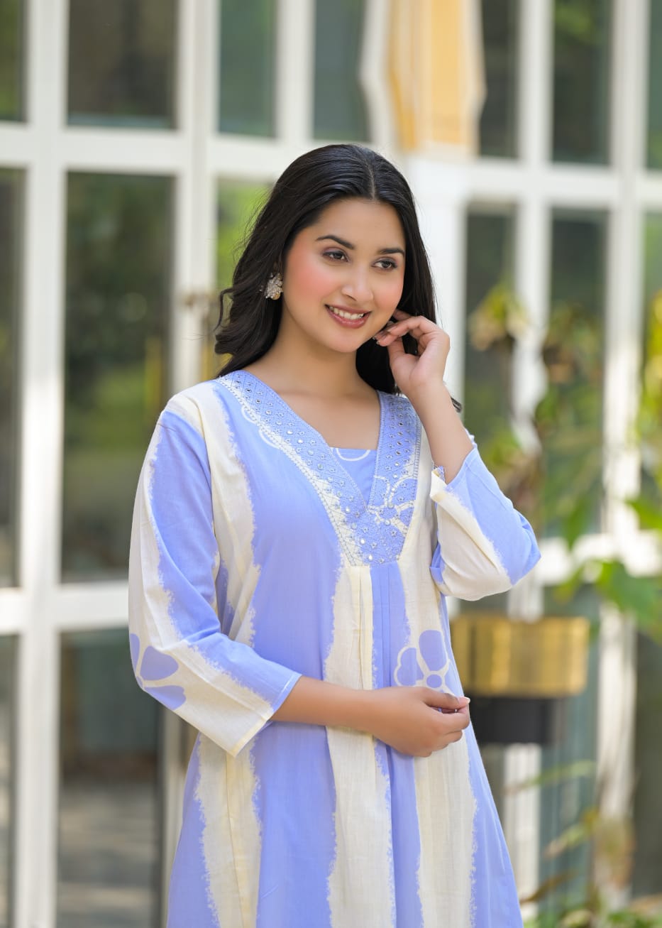 Image of Pure Cotton 2 Piece  Set