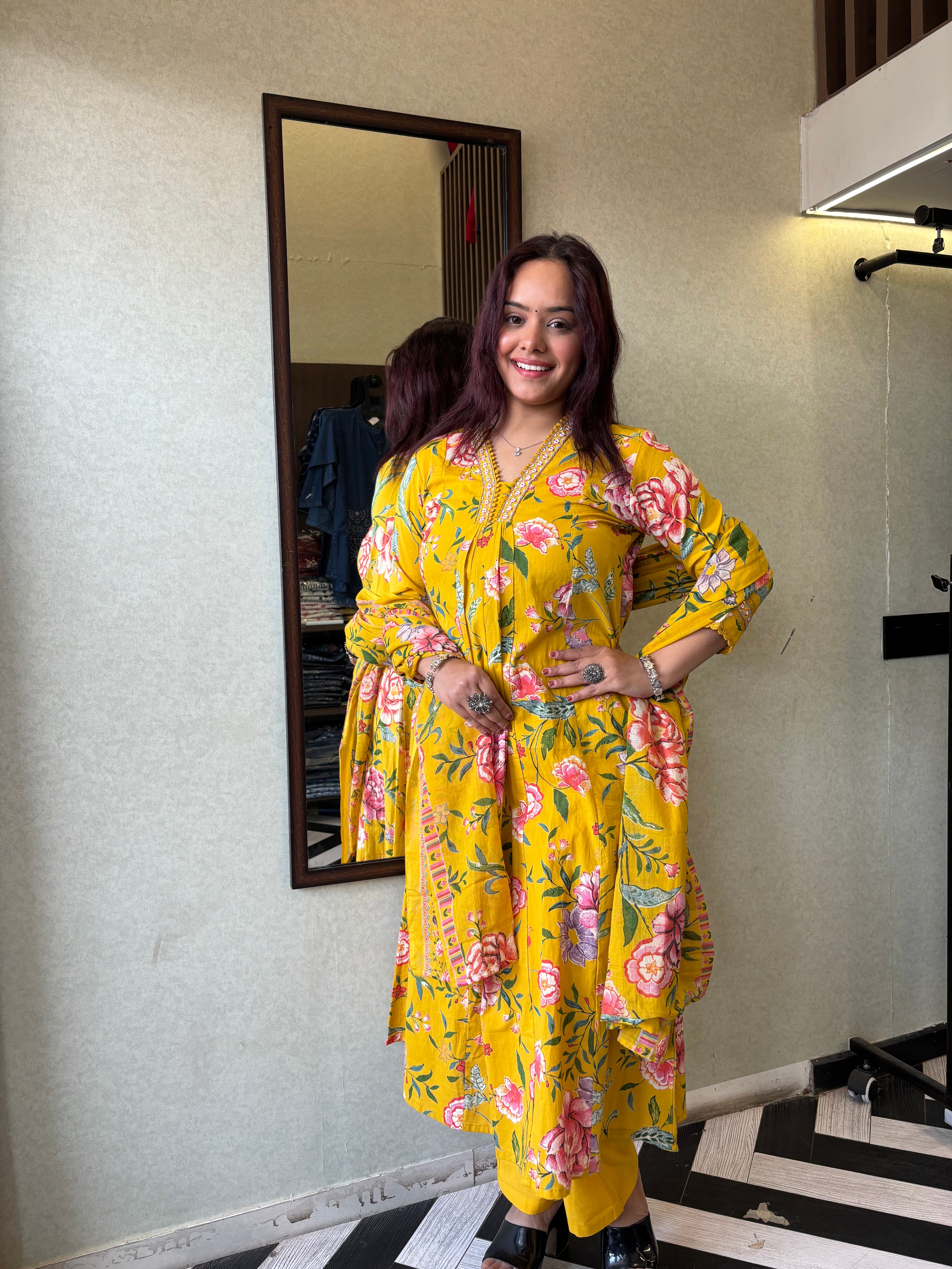 Image of Pure Mull Cotton 3 Piece Cotton Set