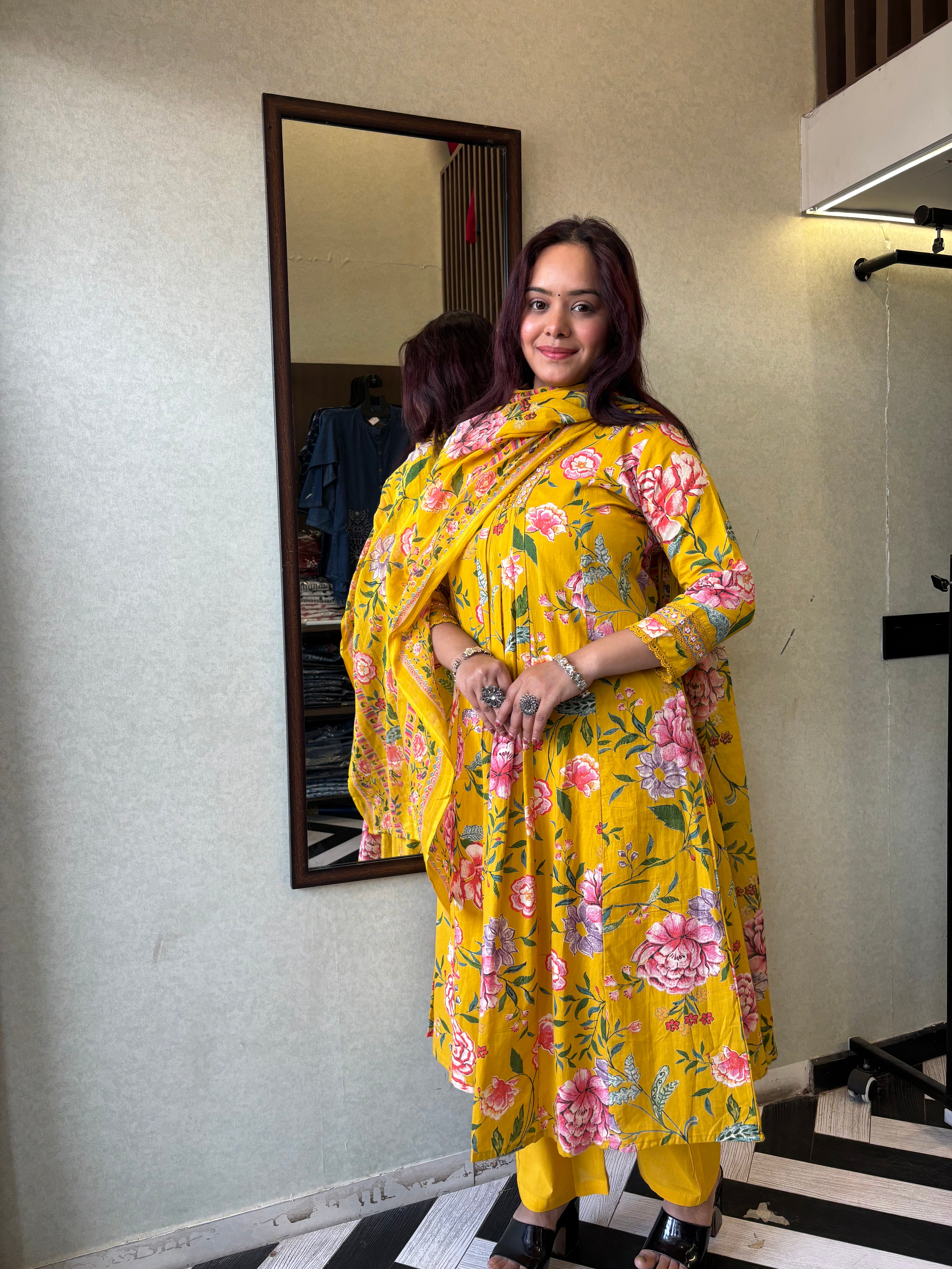 Image of Pure Mull Cotton 3 Piece Cotton Set