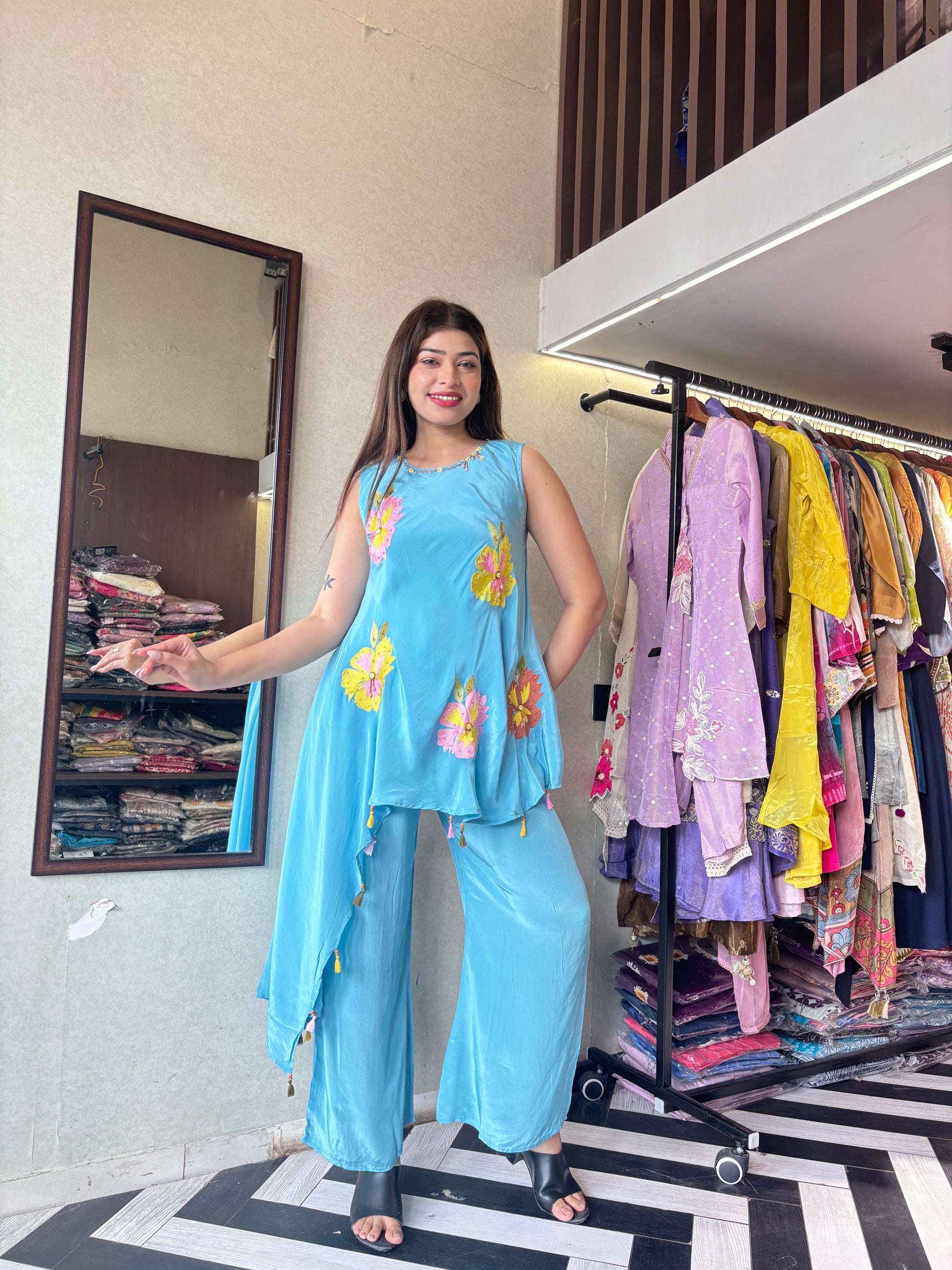 Pure Crepe Coord Set