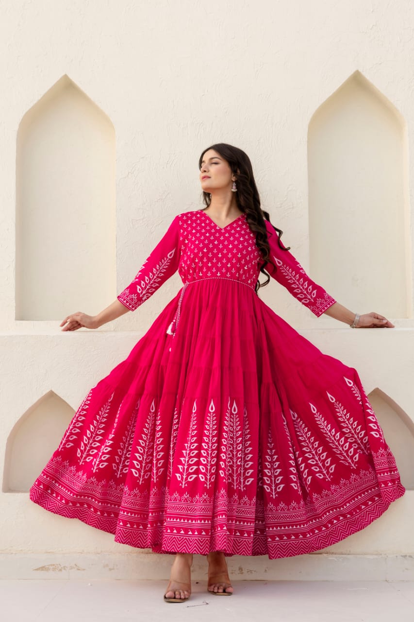 Pure Cotton 1 Piece Dress