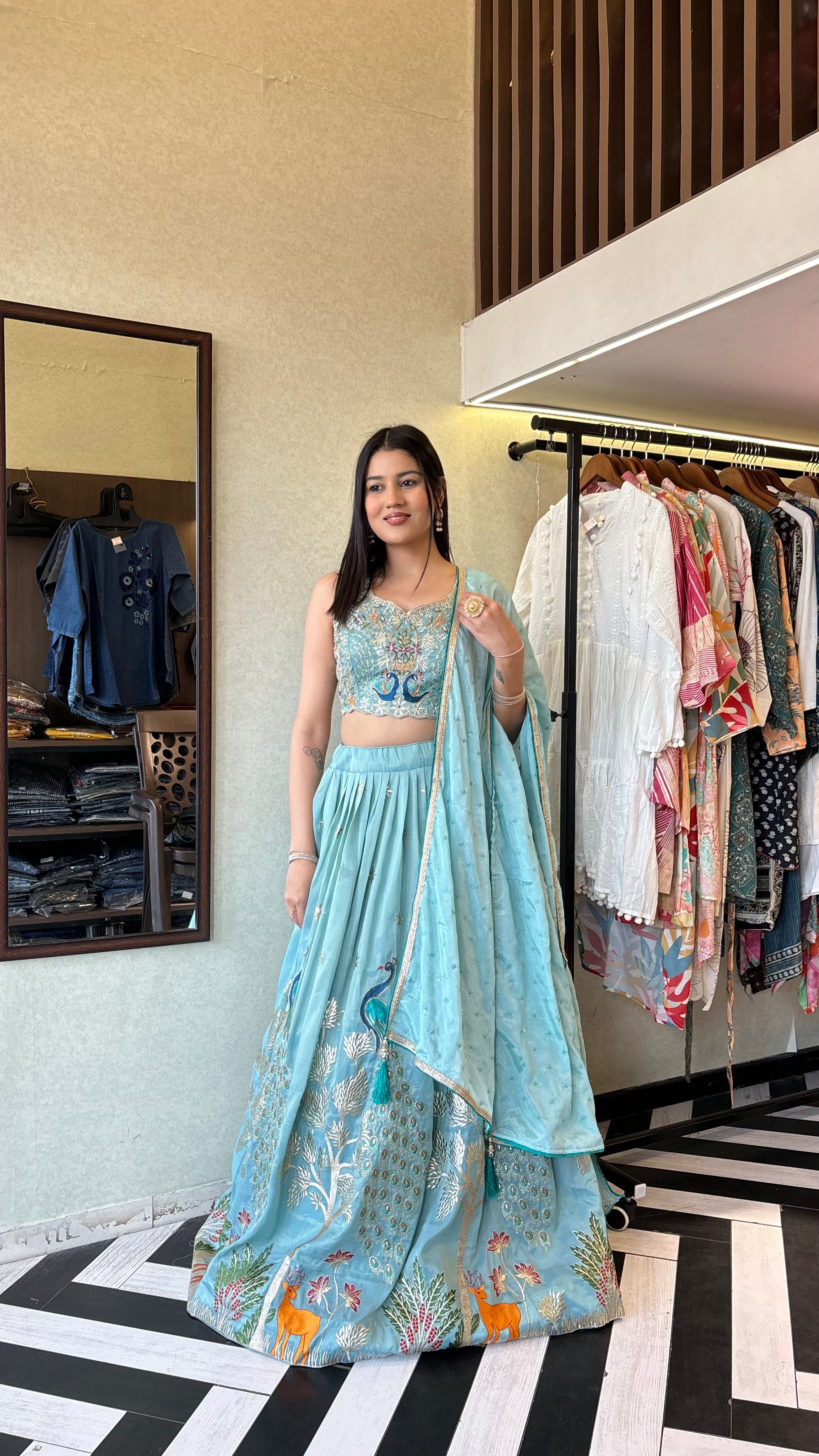 Image of Pure Shimmer Morni 3 Piece Set(2 Colors)