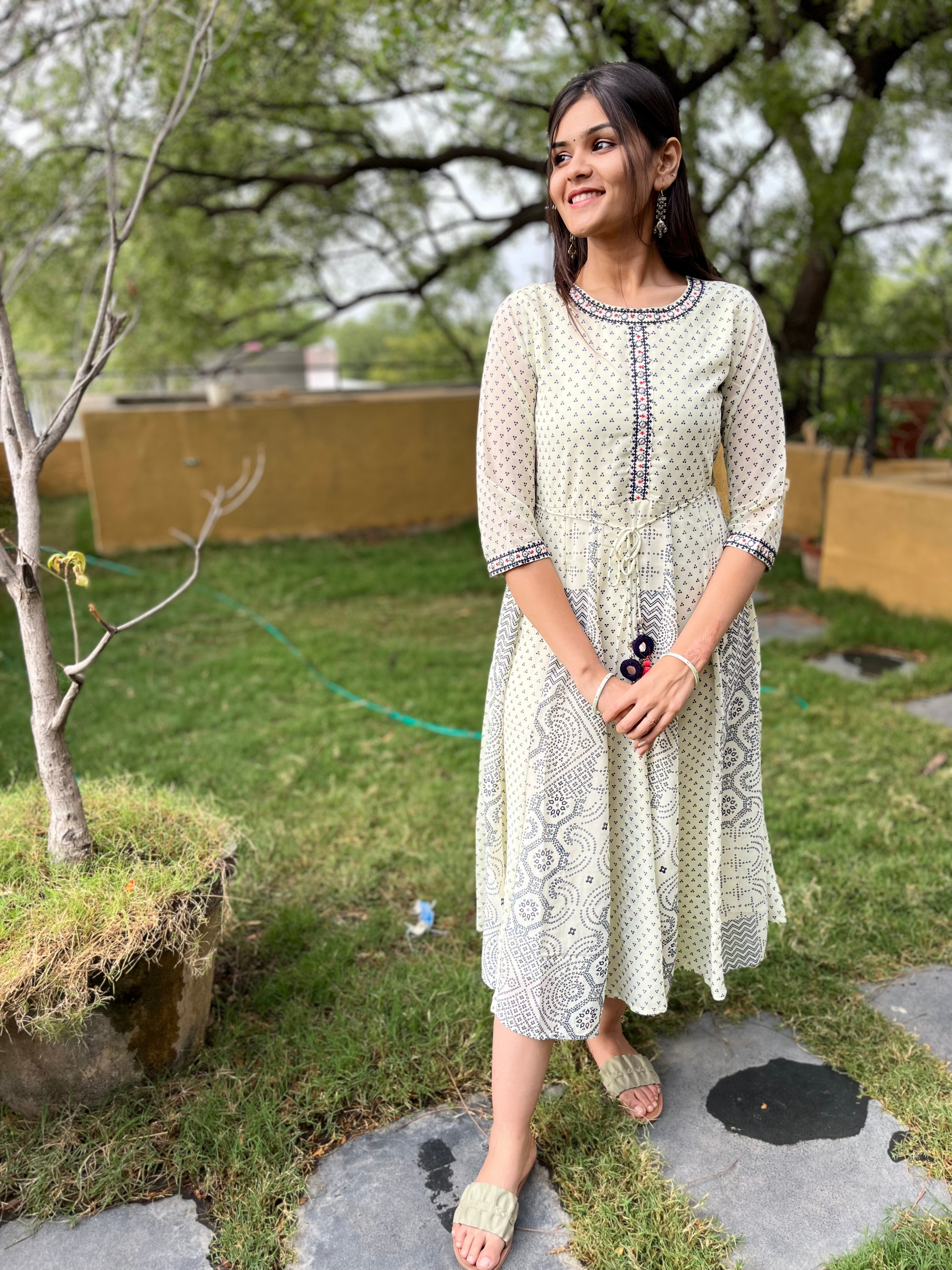 Georgette Mindy Dress