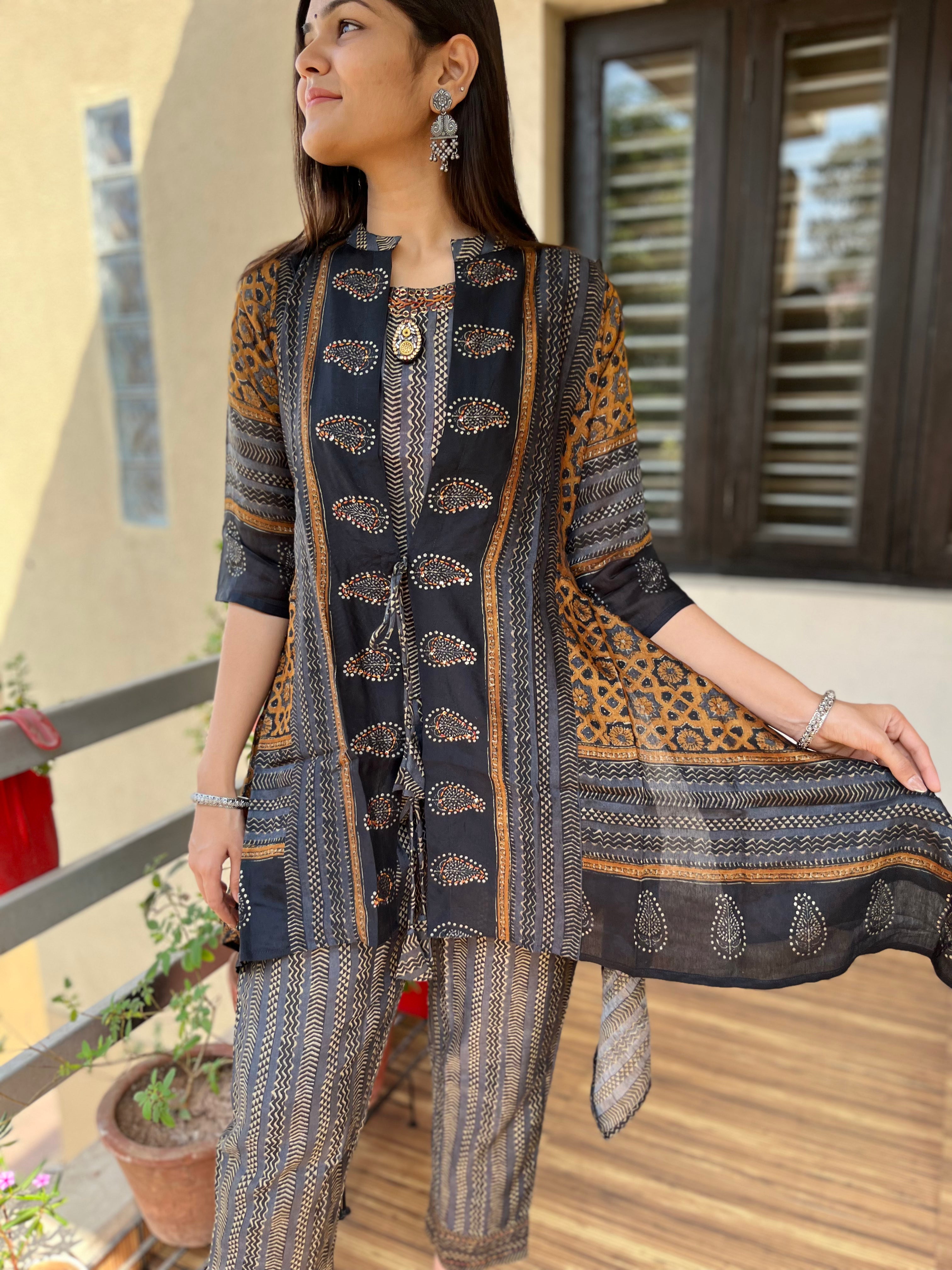 Image of Pecan Multicolor Coords - 3 Piece
