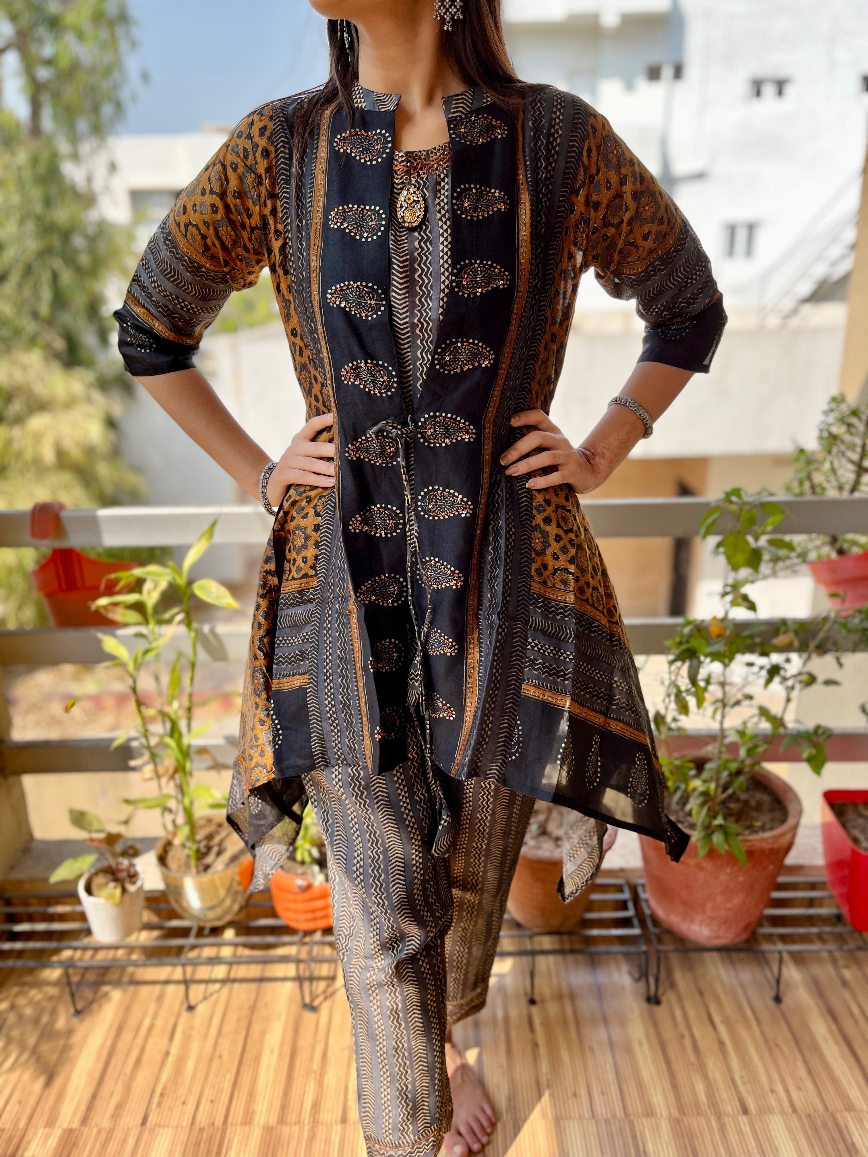 Image of Pecan Multicolor Coords - 3 Piece