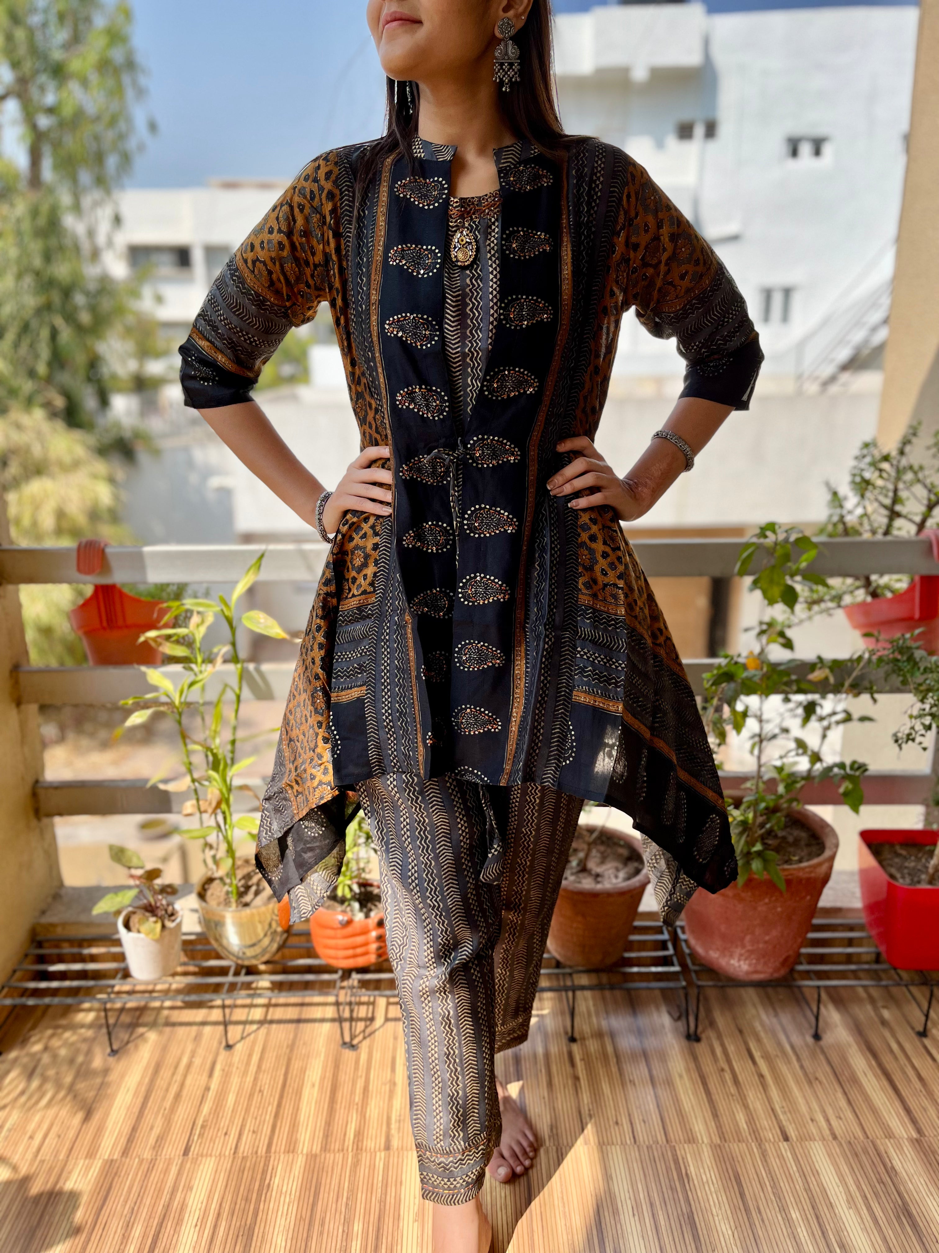 Image of Pecan Multicolor Coords - 3 Piece