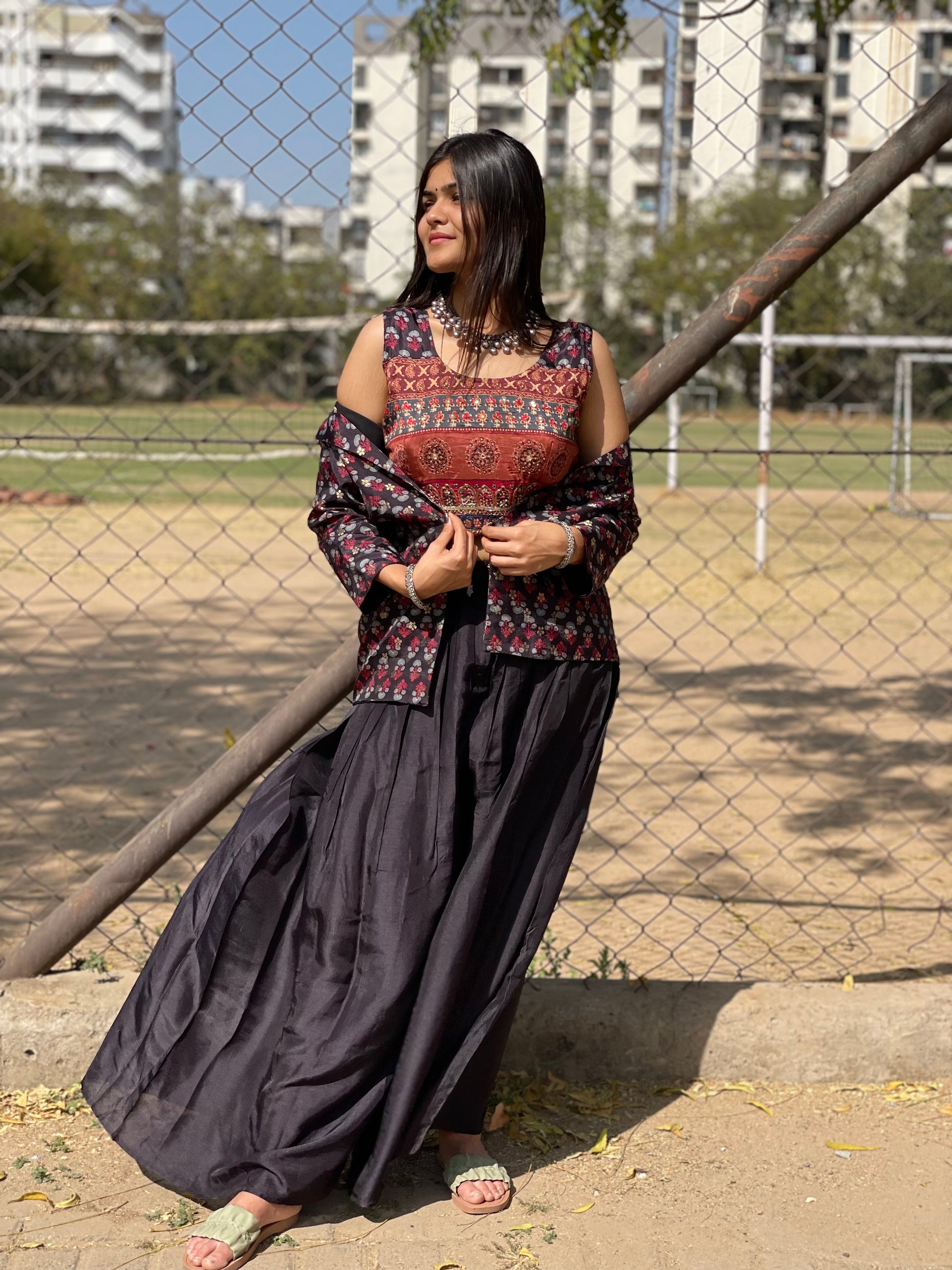 Royal Multicolor Coords - 3 Piece